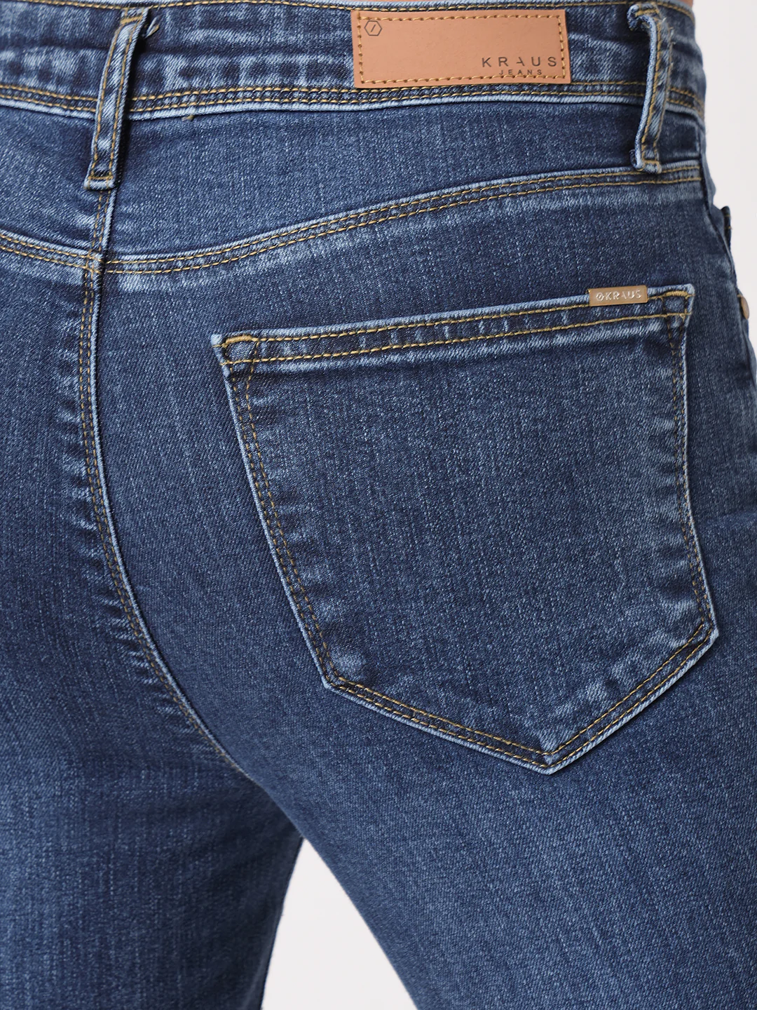 Women Blue High-Rise Skinny Jeans - Image 6
