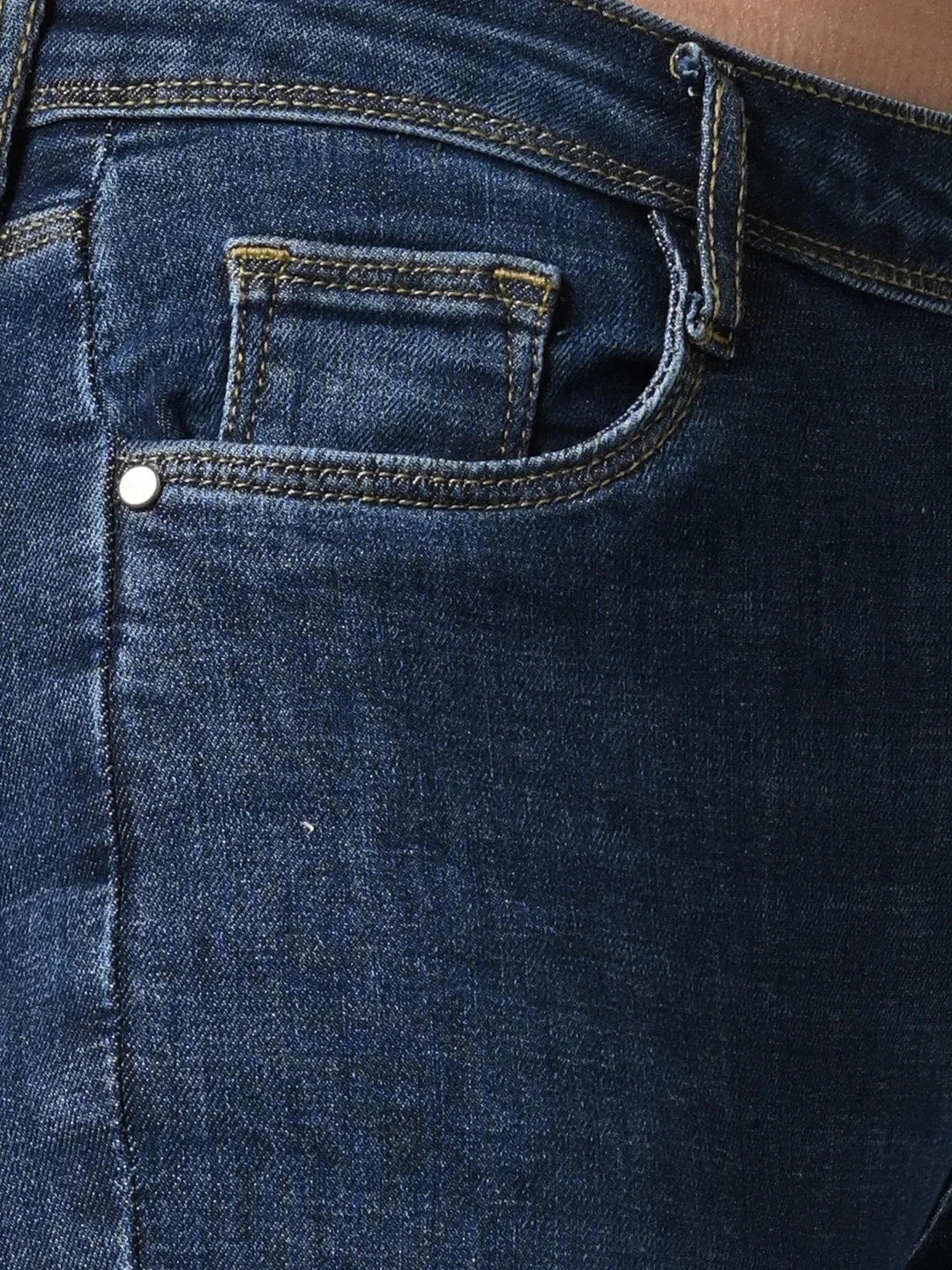 Women Blue High-Rise Skinny Jeans - Image 5