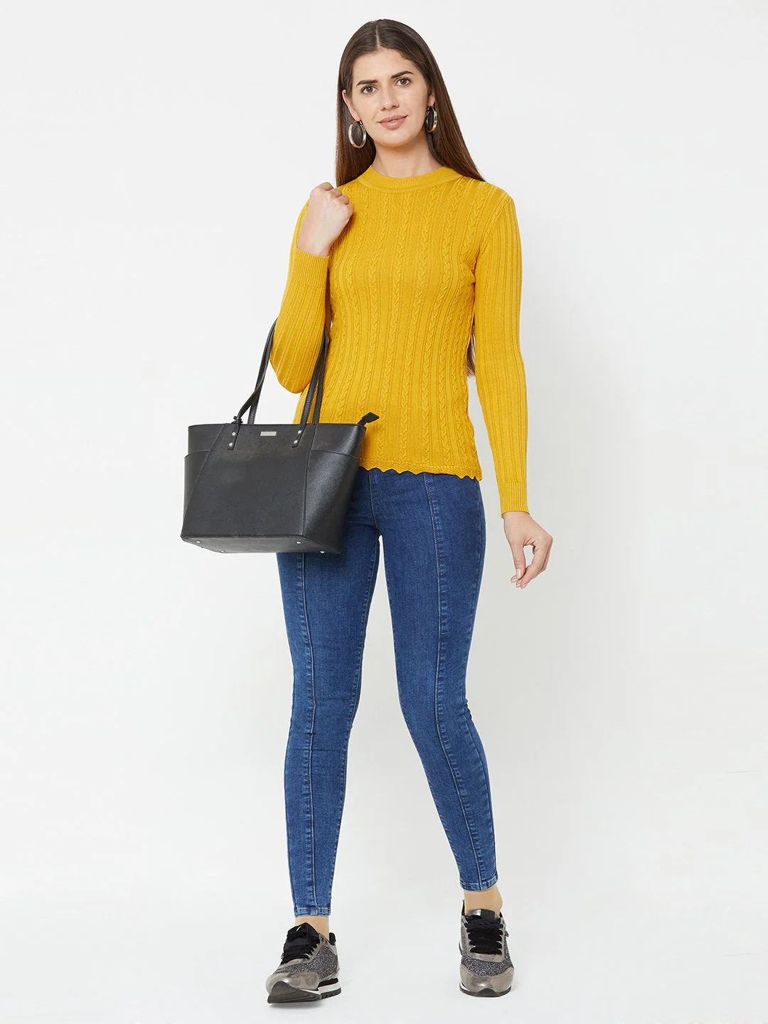 Women Blue High-Rise Skinny Jeans