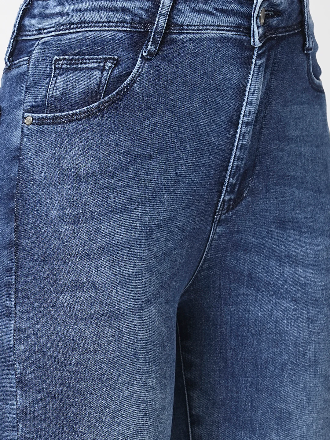 Women Blue Sky High-Rise Skinny Jeans - Image 5