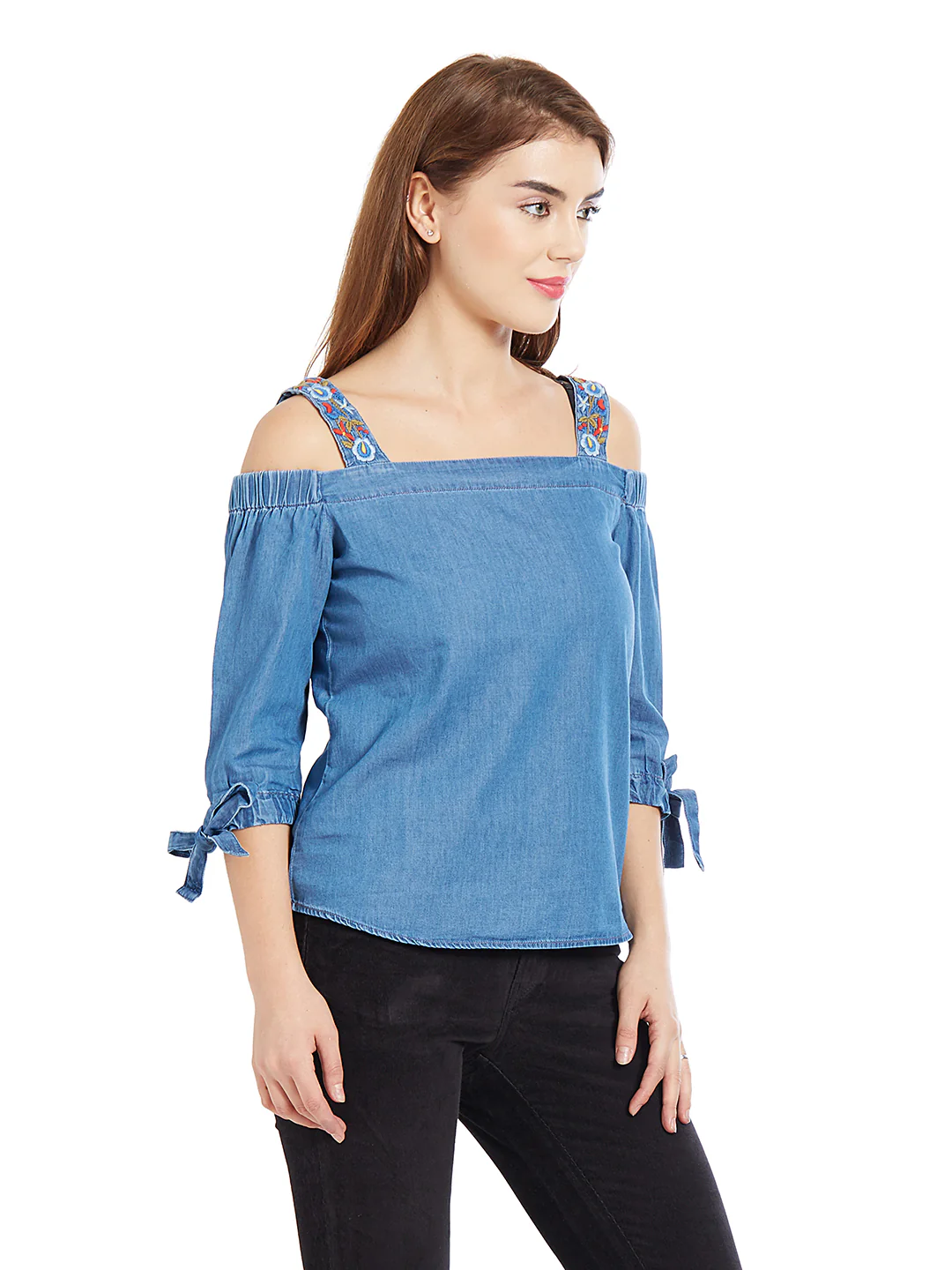Women Blue Top - Image 2