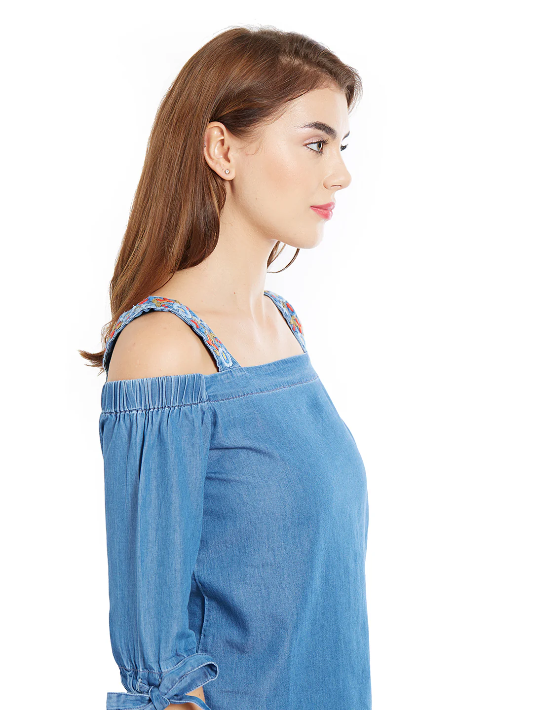 Women Blue Top - Image 4