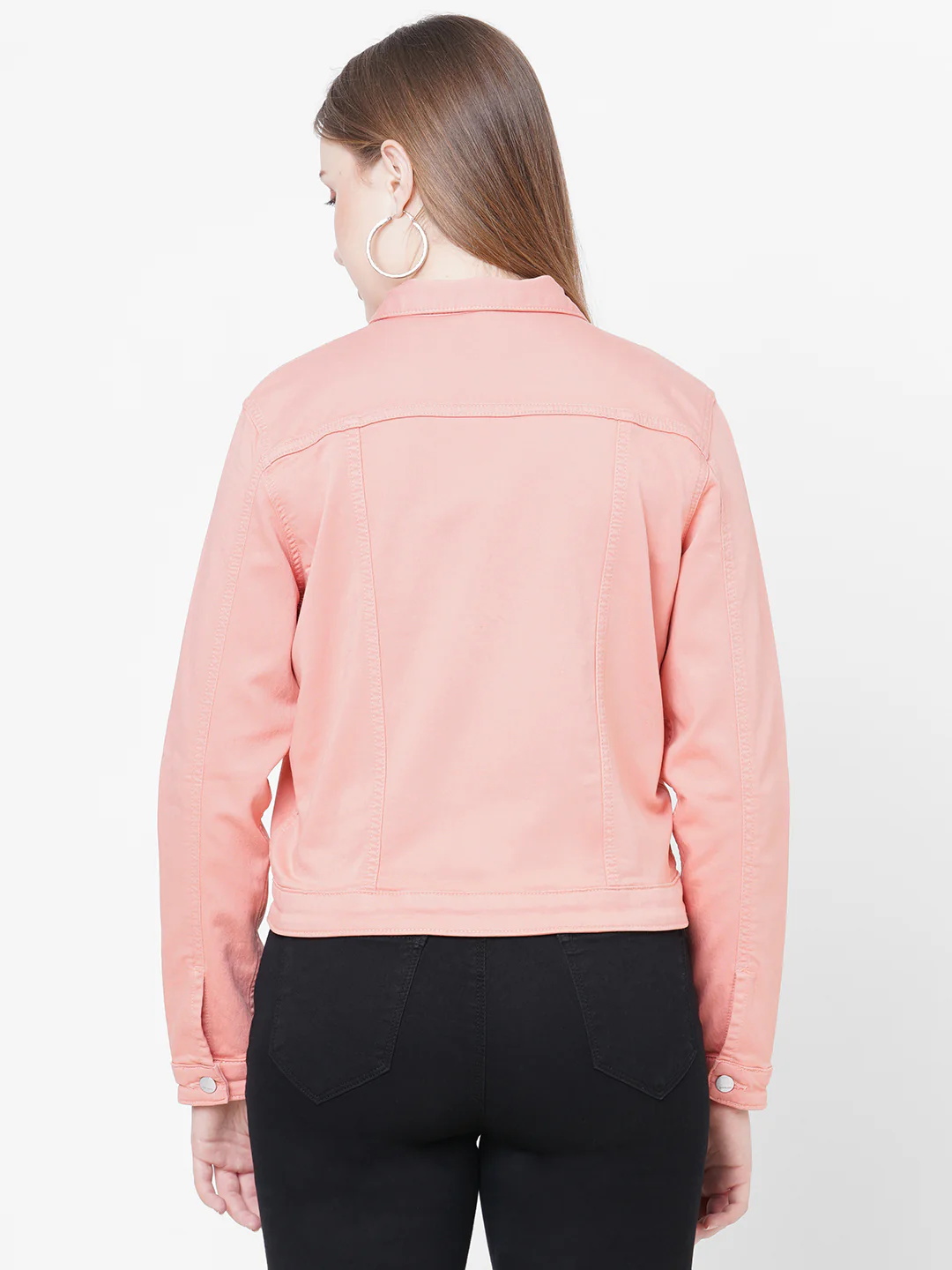 Women Blush Pink Jacket - Image 3