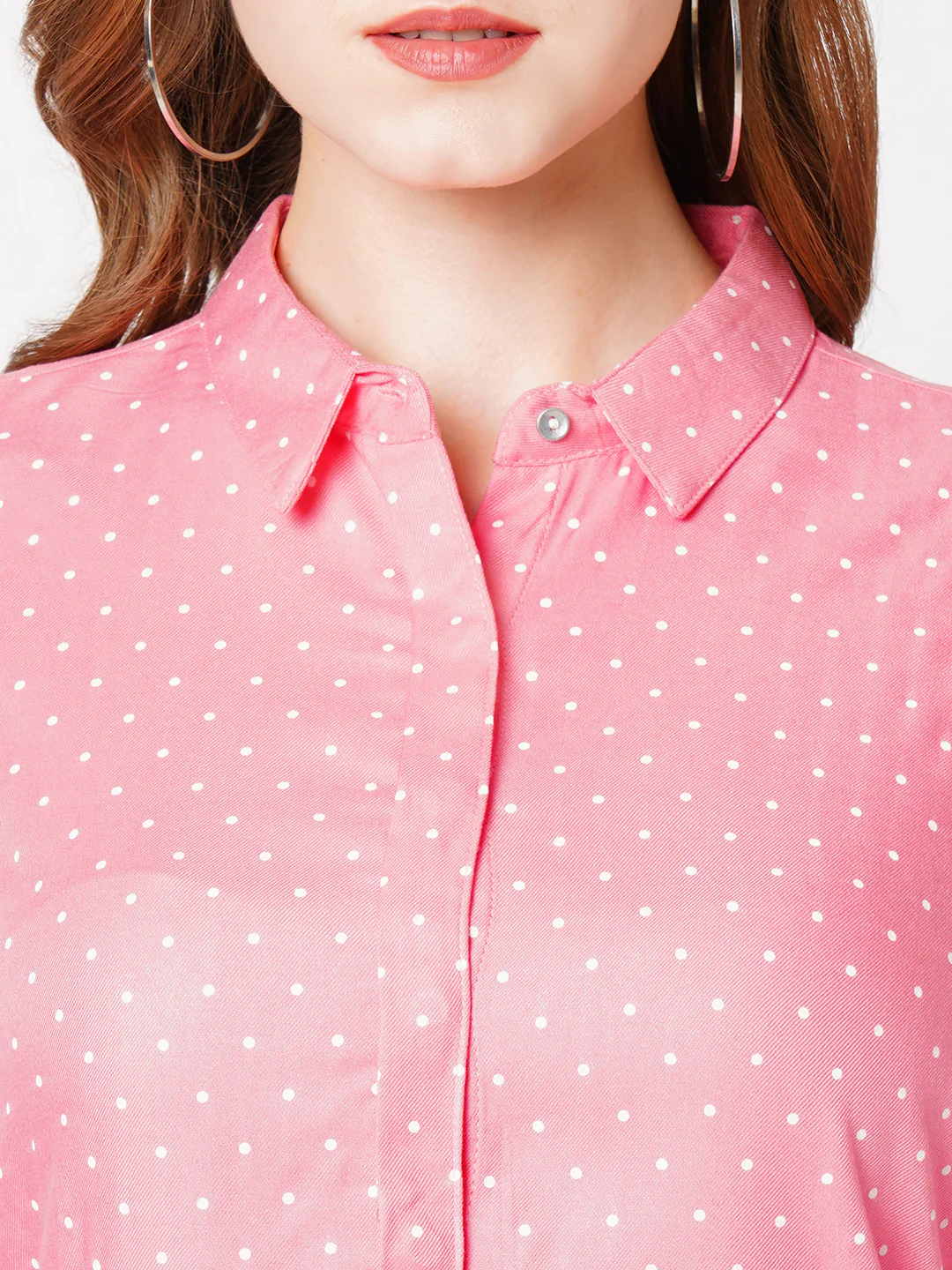 Women Blush Pink Shirt - Image 5