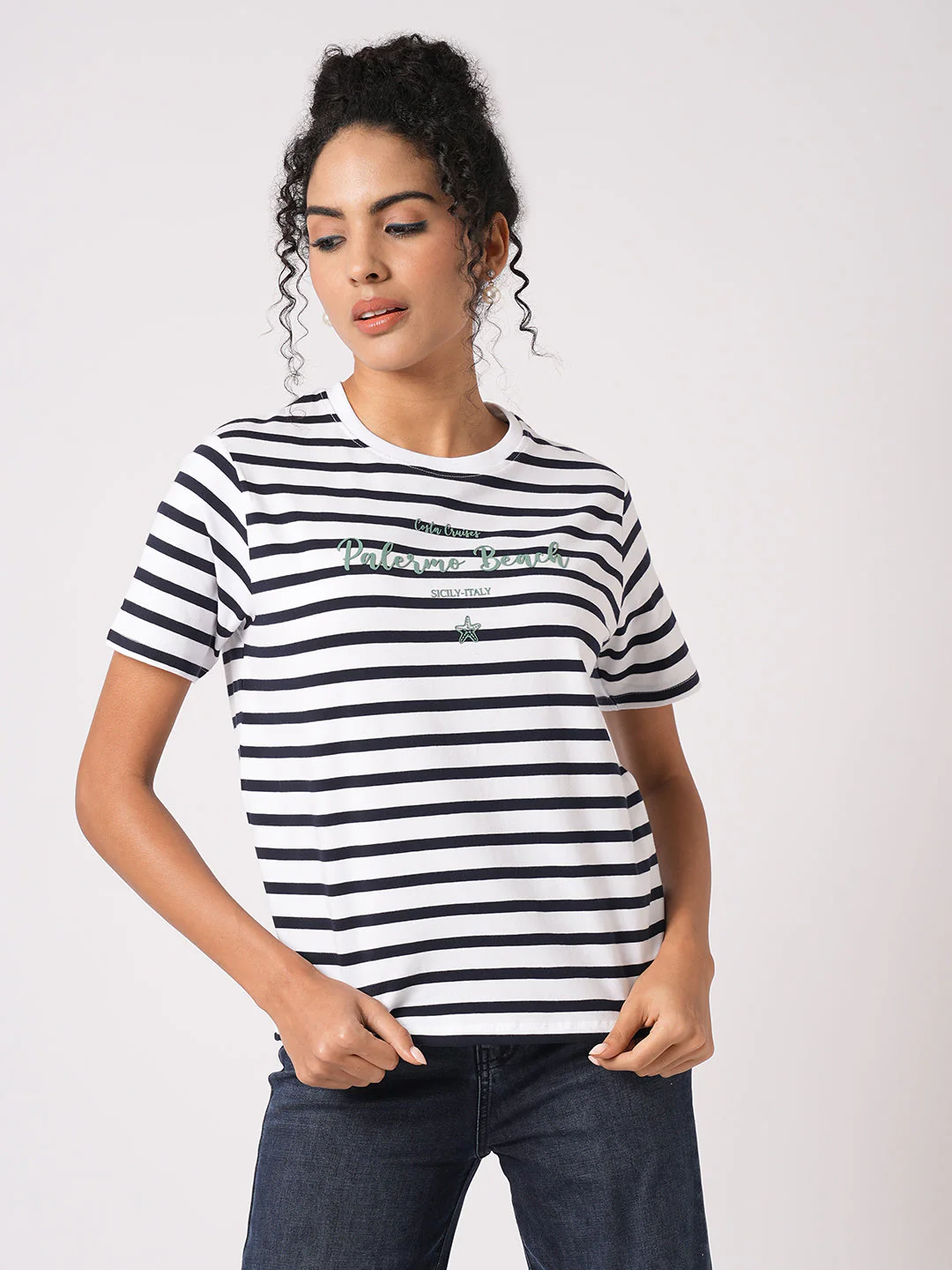 Women Boxy Graphic Tees