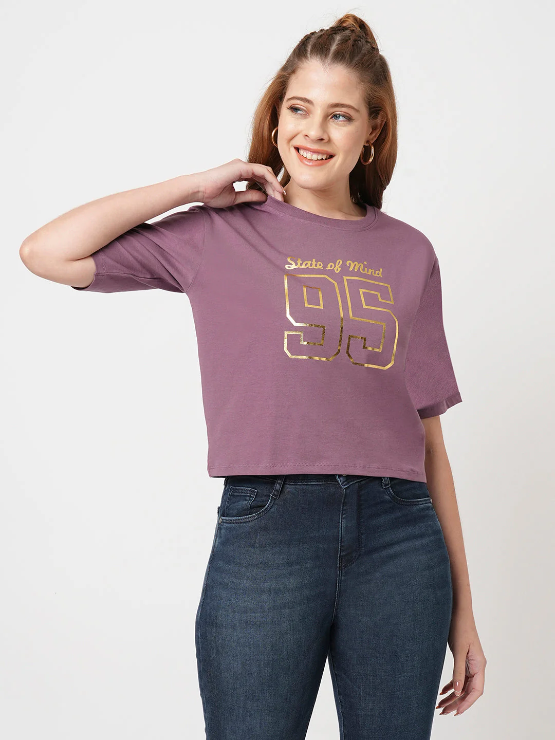Women Boxy Graphic Tees