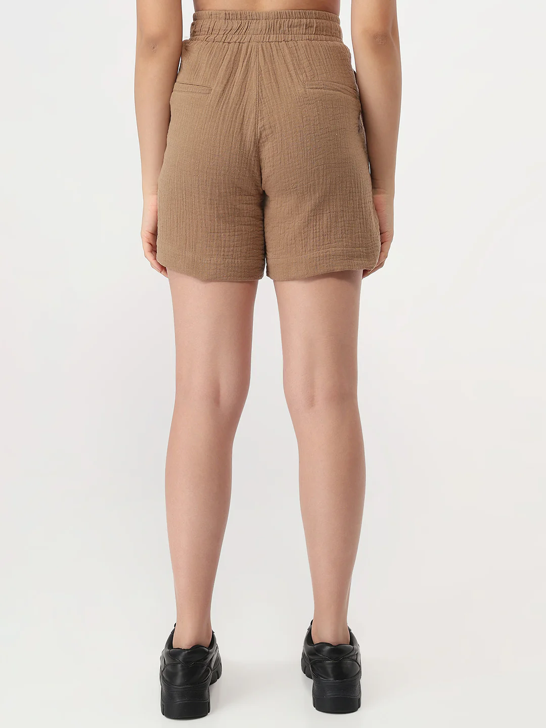 Women Brown Shorts - Image 3