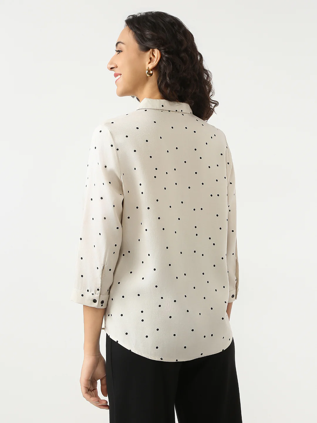Women Chalk Printed Shirt - Image 3