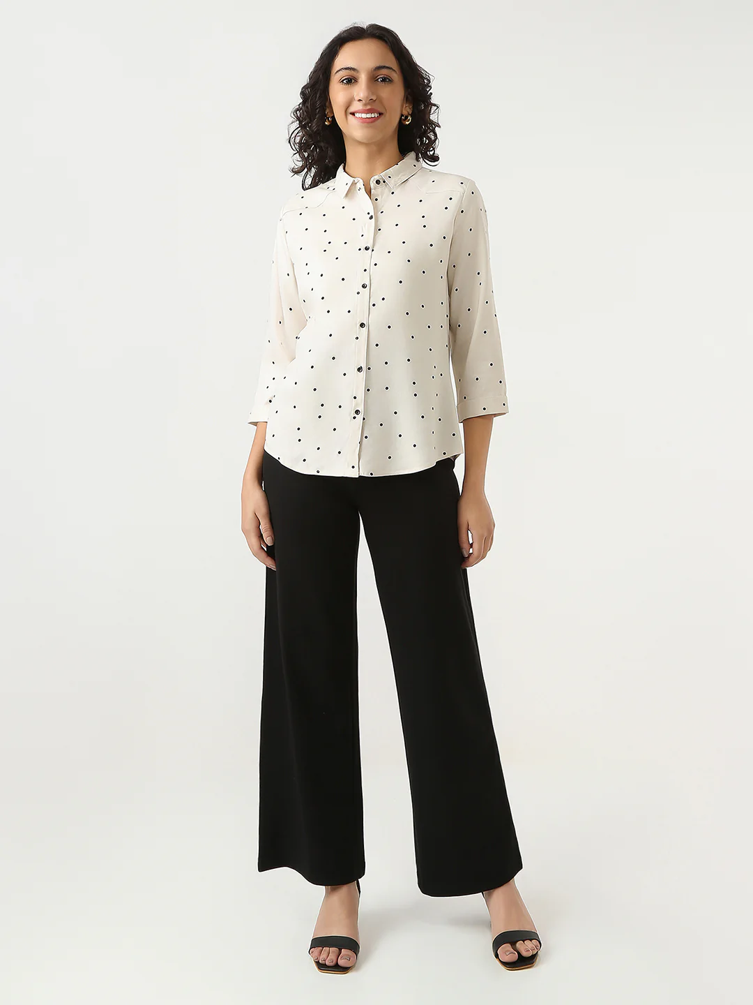 Women Chalk Printed Shirt - Image 4