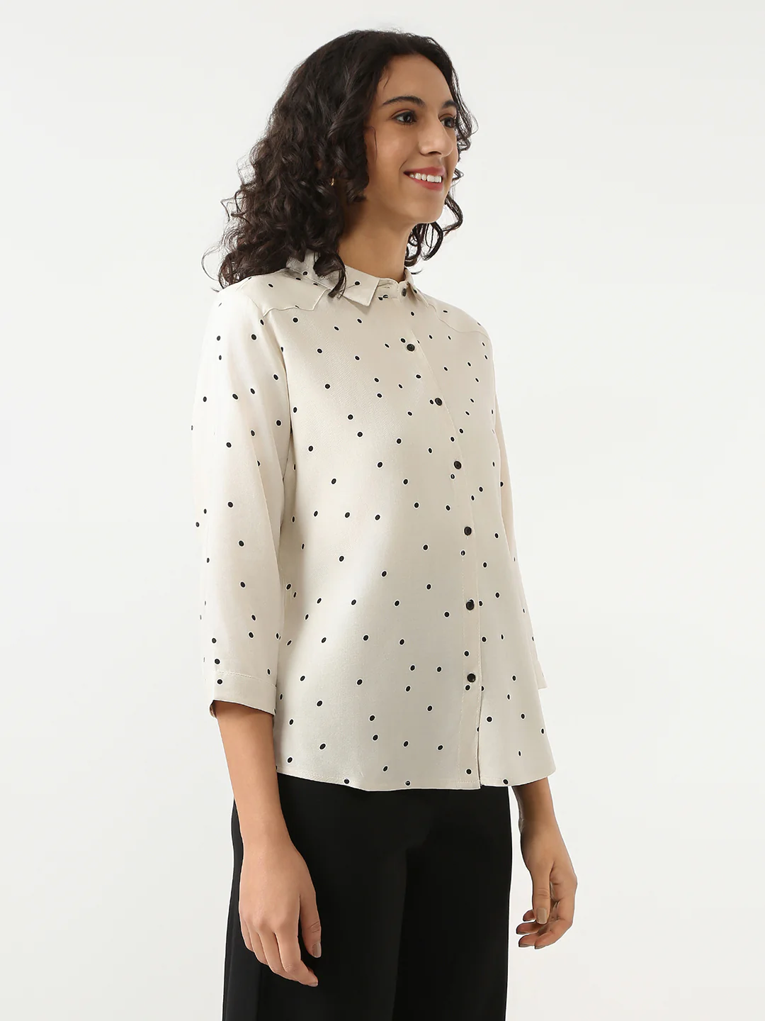 Women Chalk Printed Shirt - Image 5