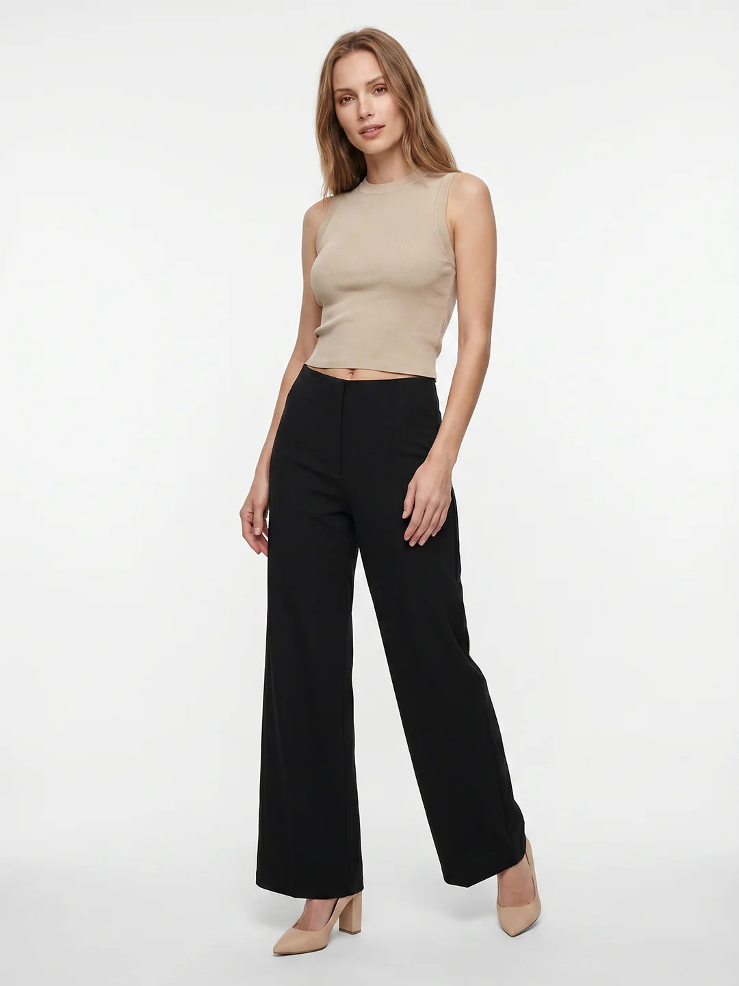 Women Champagne Tank Top - Image 4