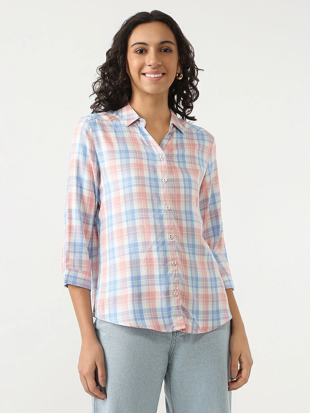 Women Checks Shirt