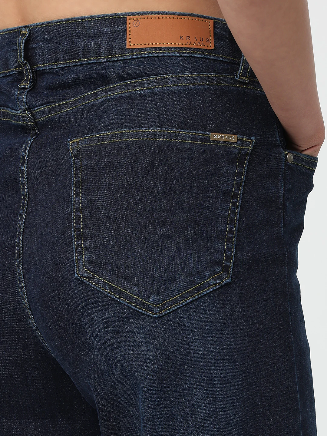 Women Dark Blue High-Rise Baggy Jeans - Image 7