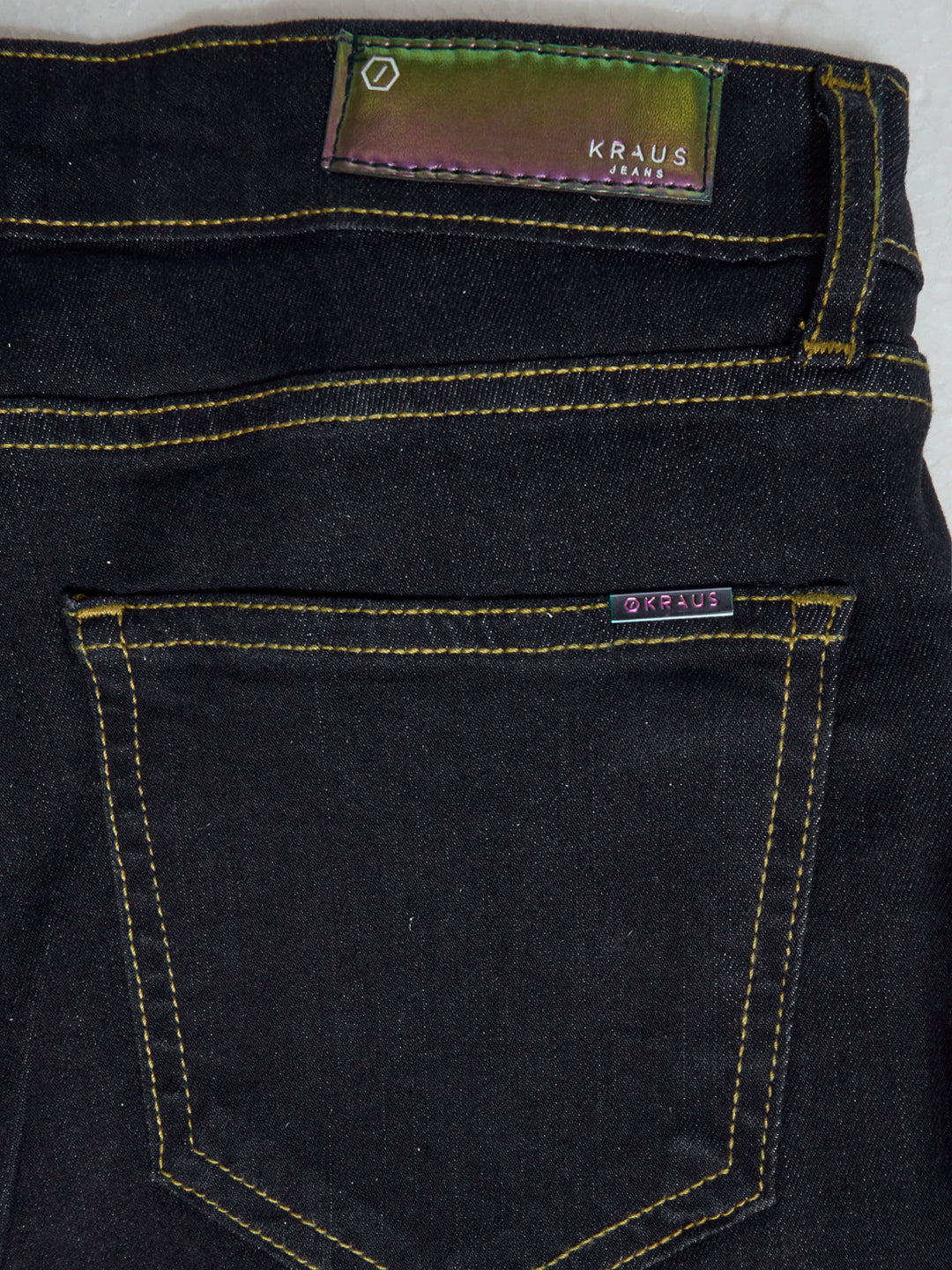 Women Dark Blue High-Rise Super Wide Leg Jeans - Image 6