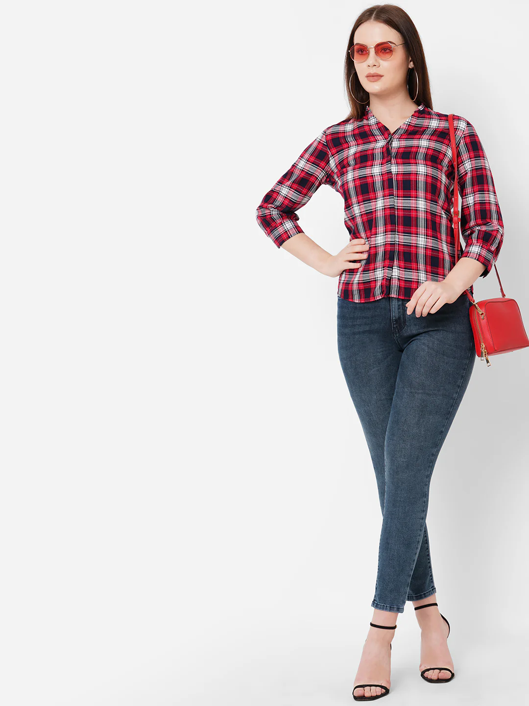 Women Deep Indigo Super Skinny Jeans - Image 4