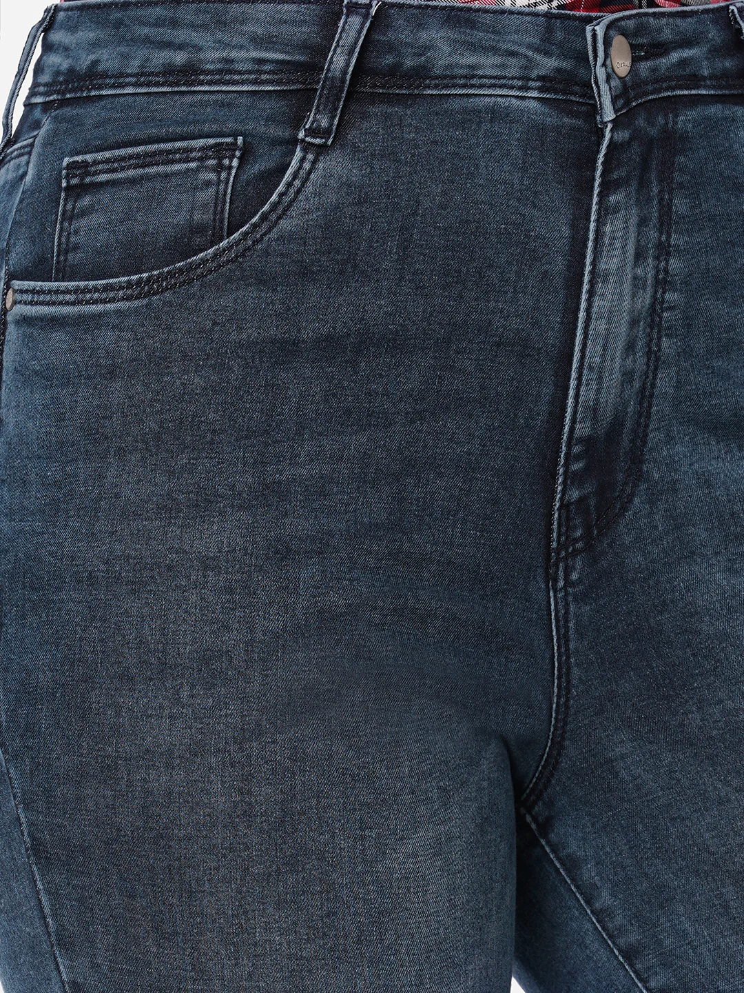 Women Deep Indigo Super Skinny Jeans - Image 5