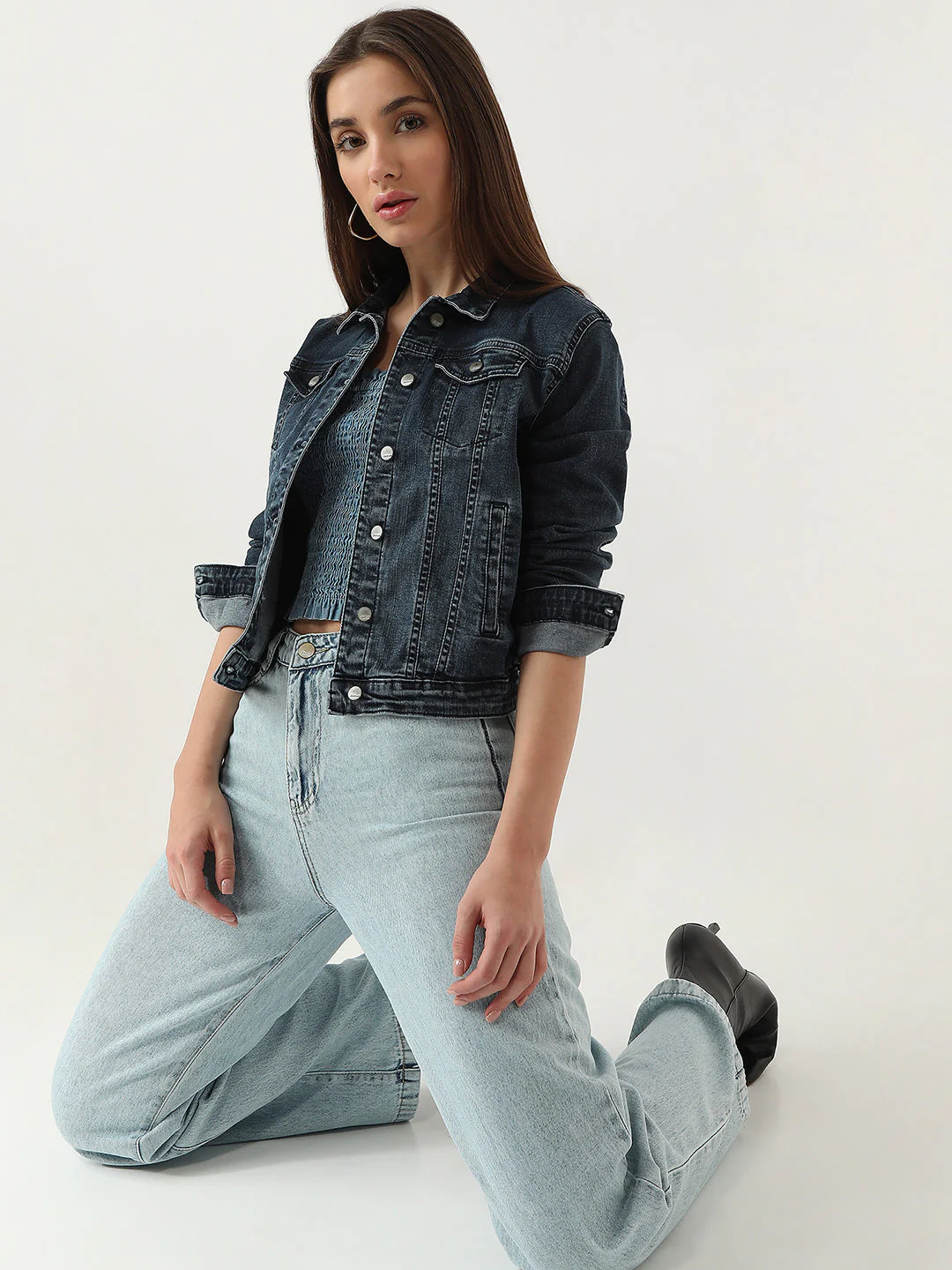 Women Denim Jacket - Image 2