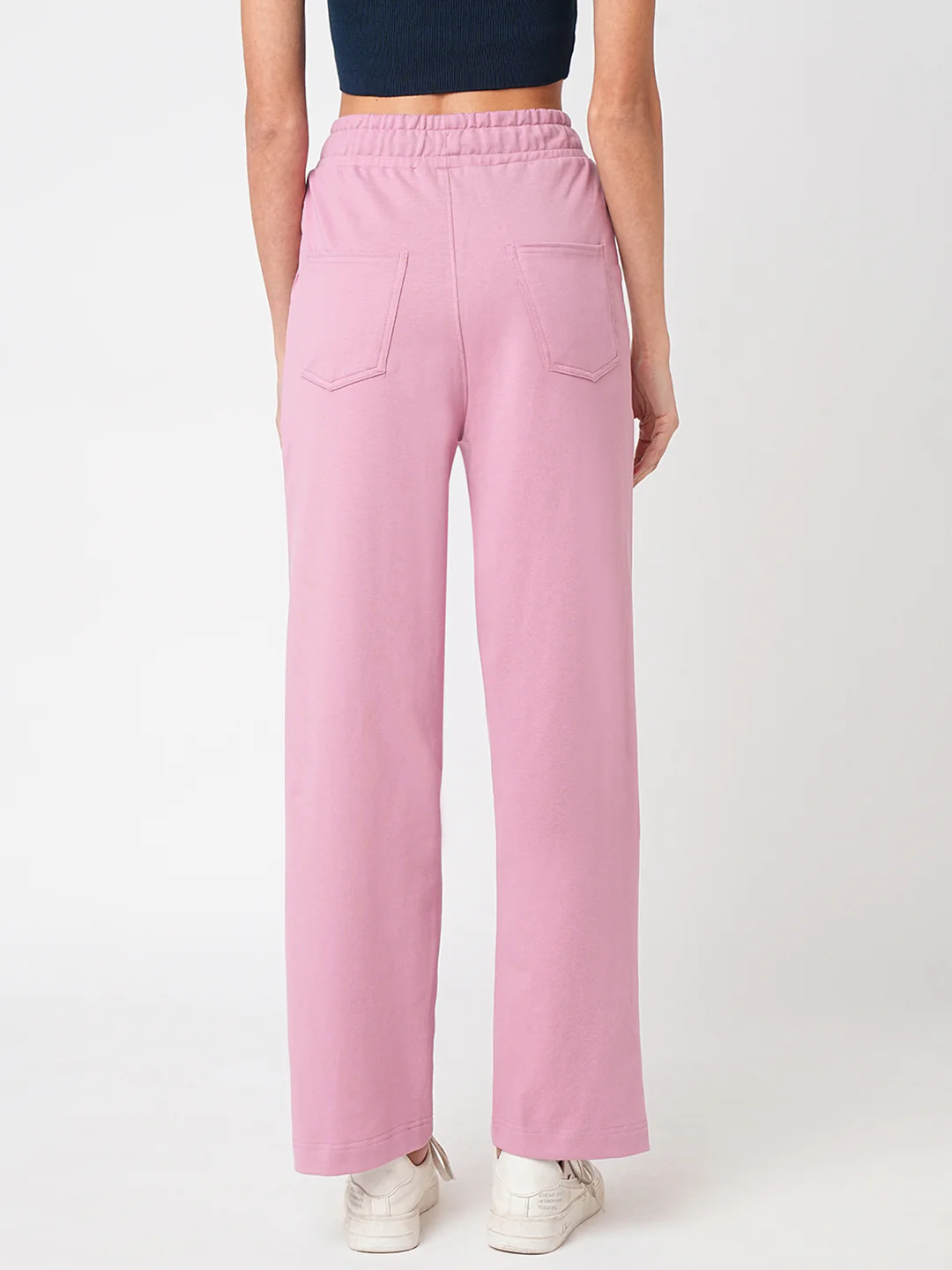 Women Dusty Pink Athleisure - Image 3