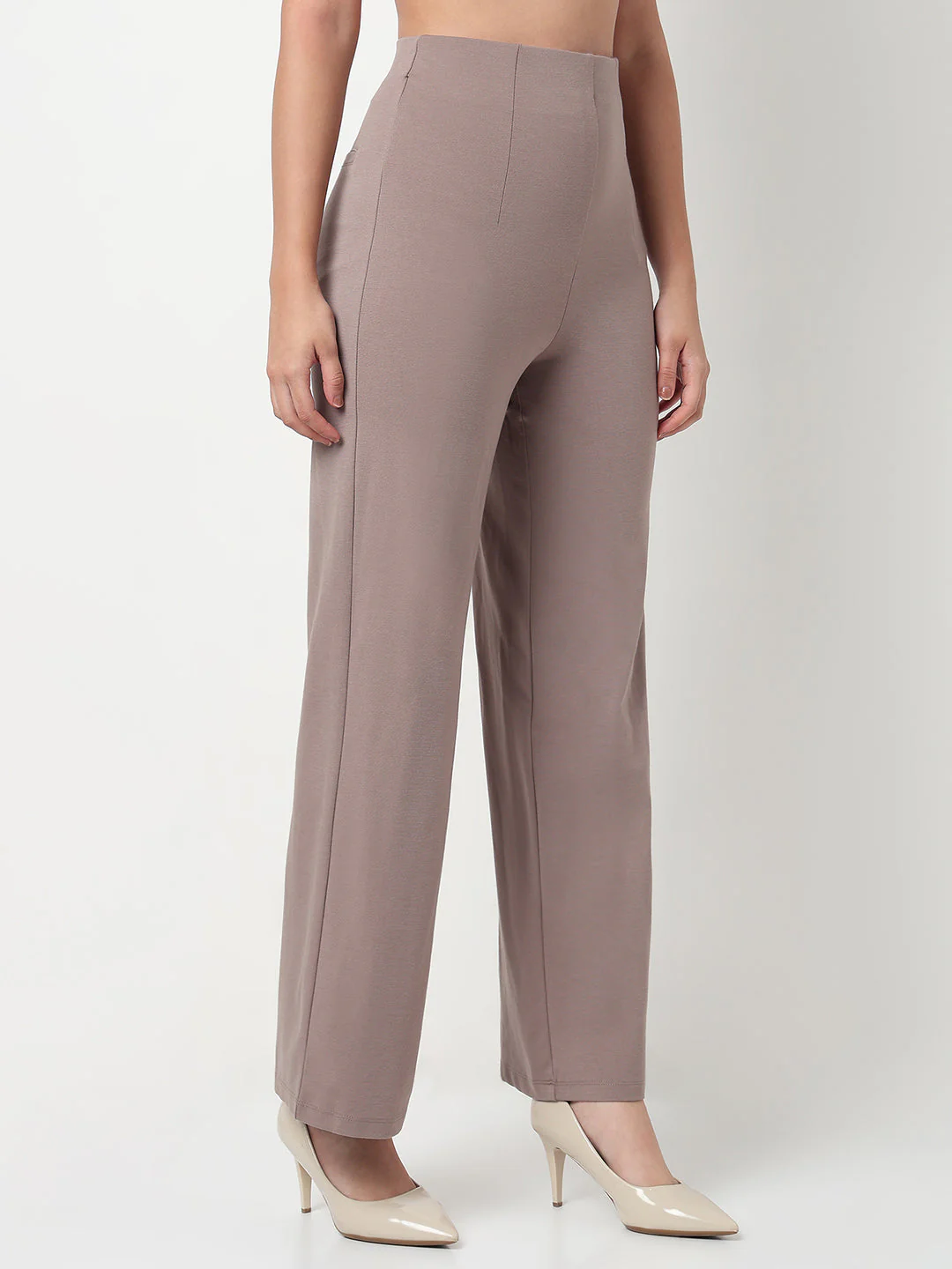 Women E Fawn Wide Leg Treggings - Image 5
