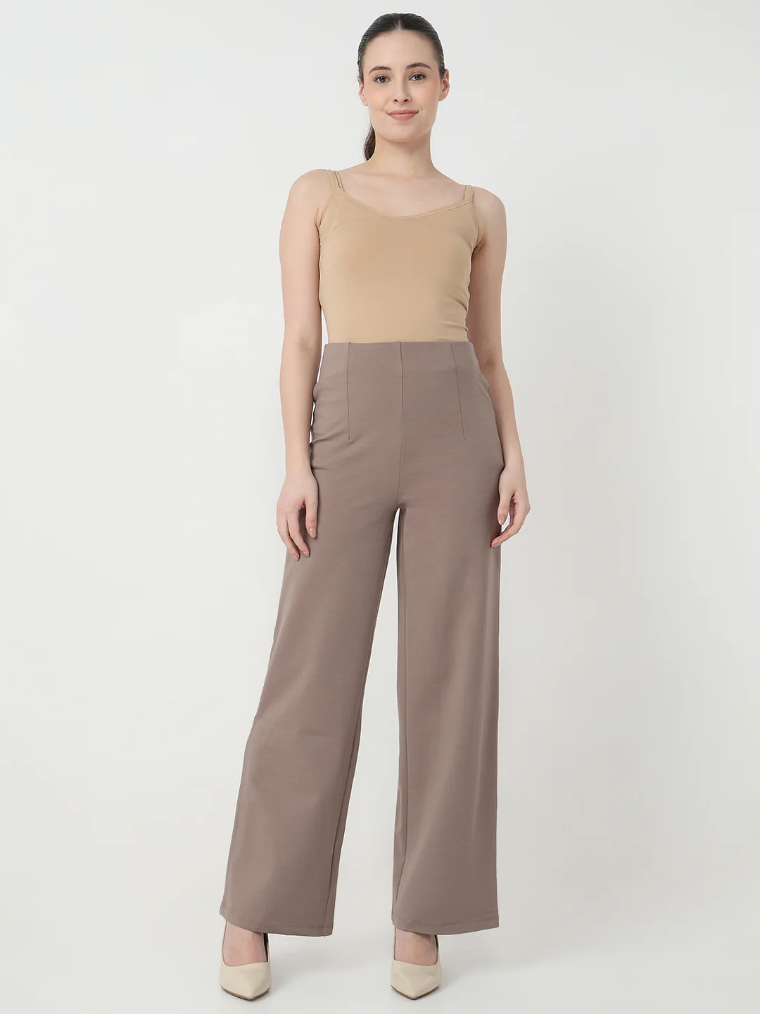 Women E Fawn Wide Leg Treggings - Image 4