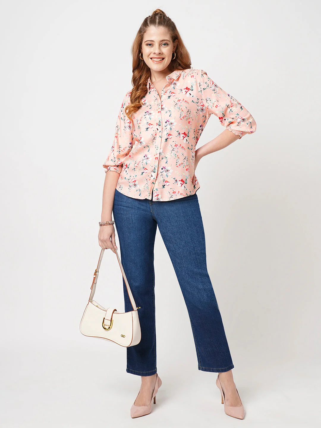 Women Floral Printed Shirt - Image 2