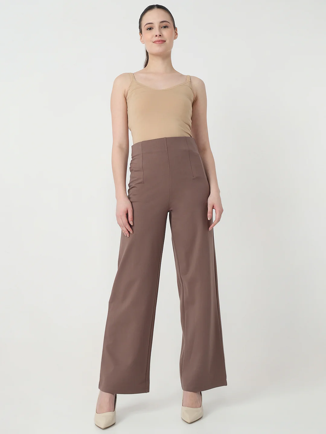 Women G Mouse Wide Leg Treggings - Image 4