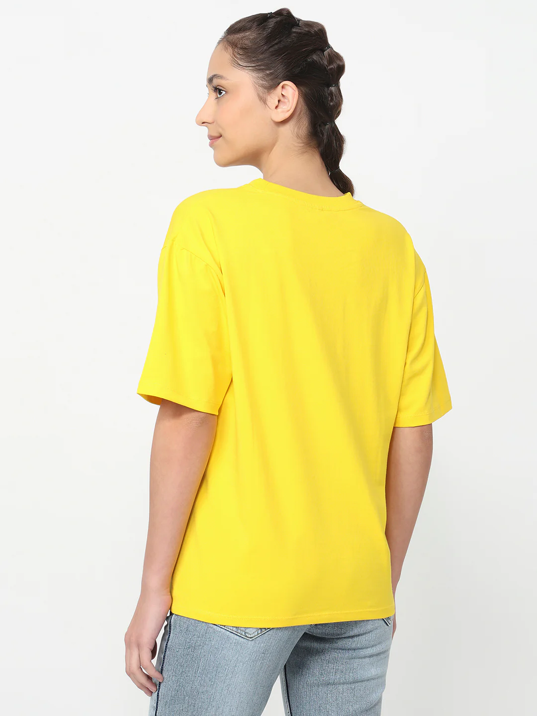 Women Golden Sunset Oversized T-Shirt - Image 3