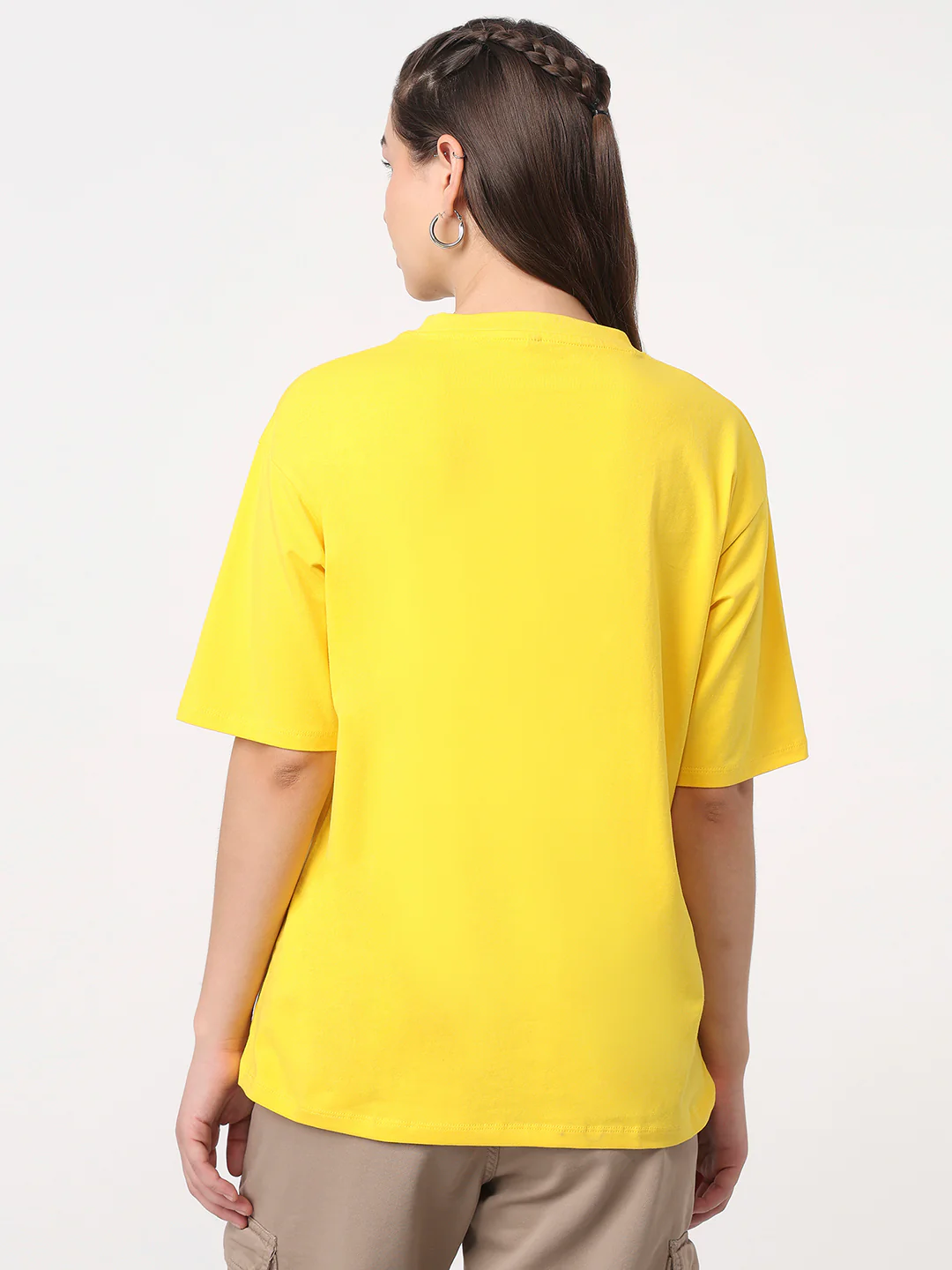Women Golden Sunset Oversized T-Shirt - Image 3