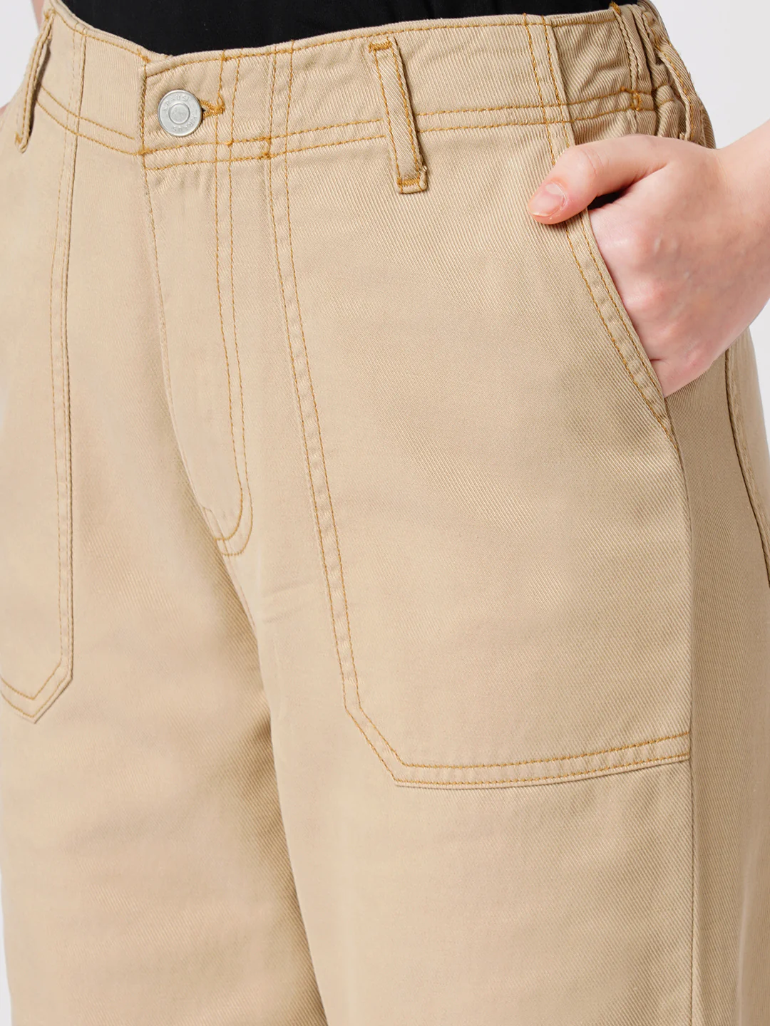 Women Granola High-Rise Straight Fit Jeans - Image 6