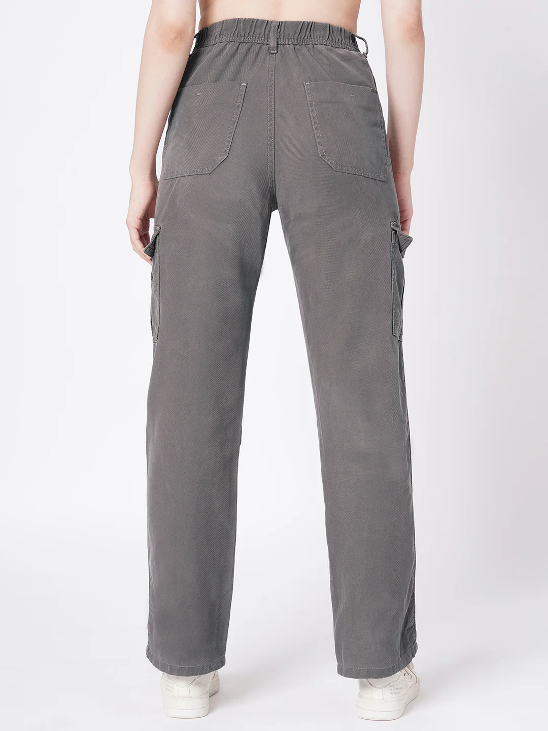 Women Grey Cargo - Image 3