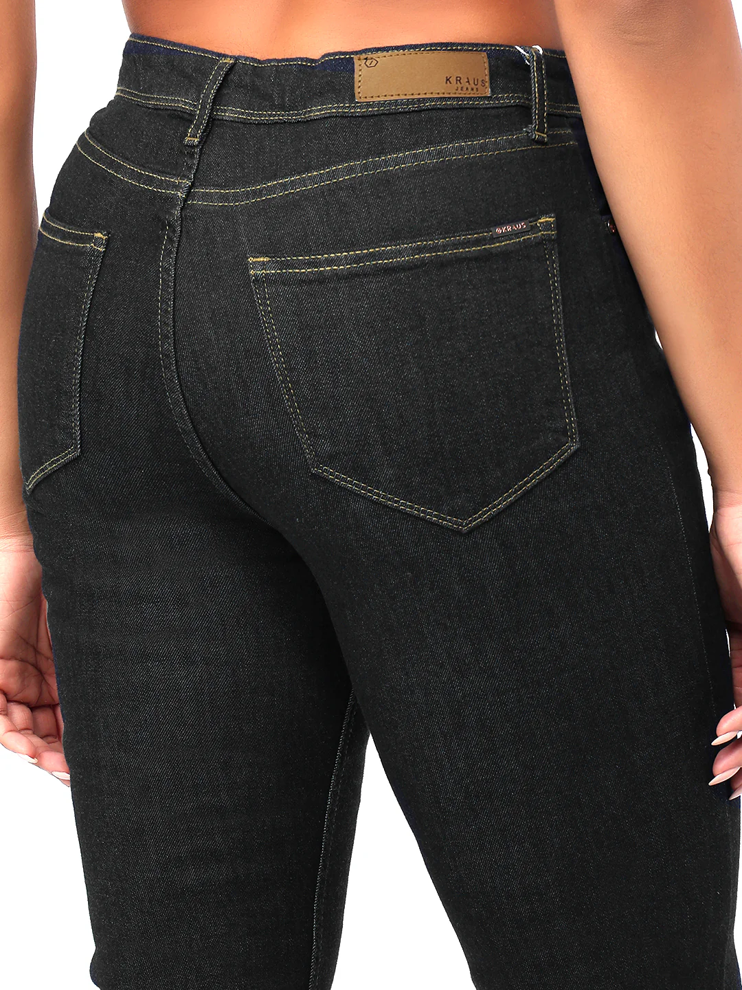 Women Grey High-Rise Mini Flare Jeans - Image 6