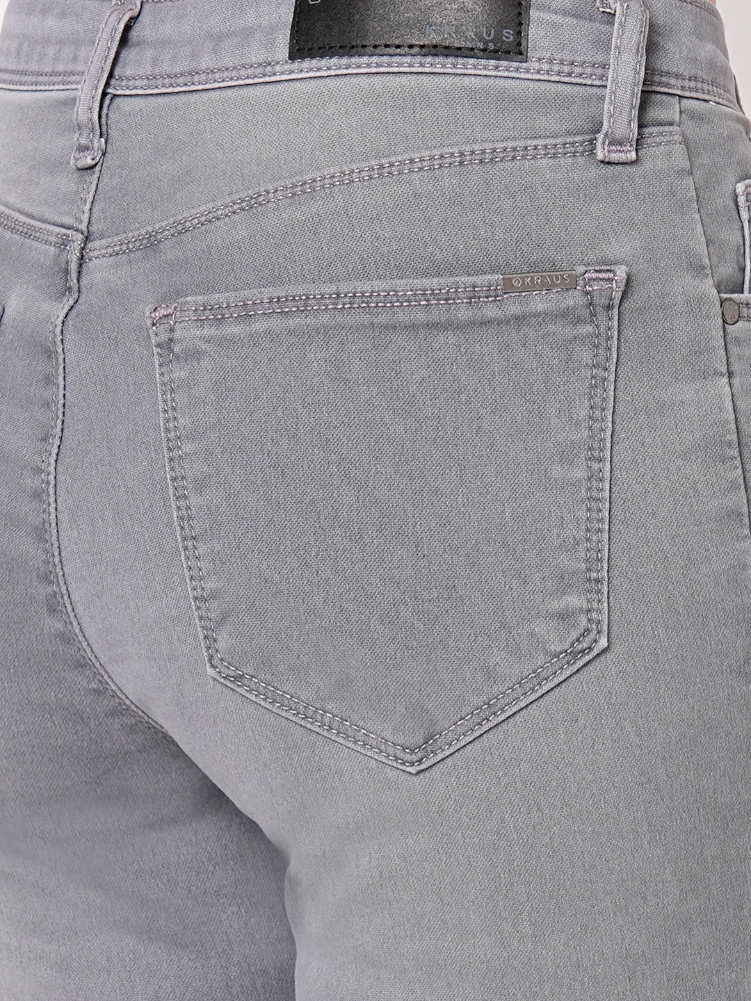 Women Grey High-Rise Skinny Jeans - Image 6