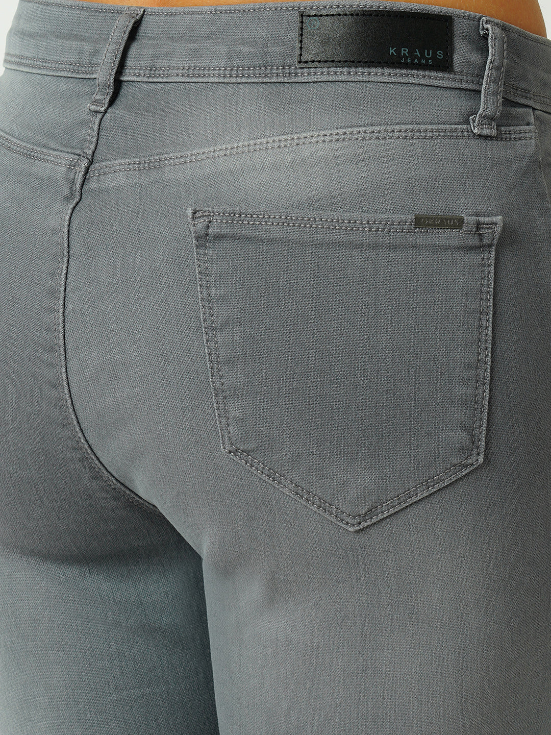 Women Grey High-Rise Skinny Jeans - Image 6