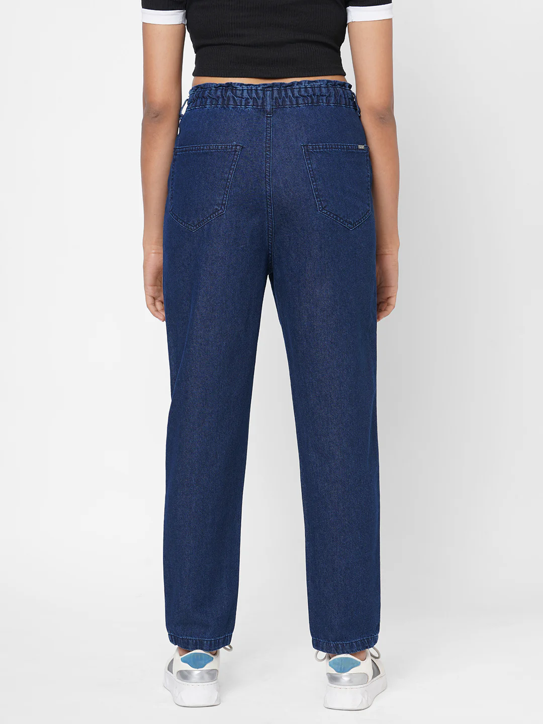 Women High-Rise Baggy Fit Jeans - Image 3