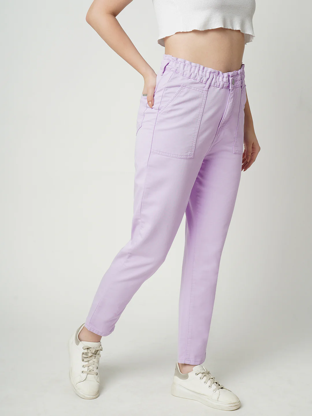 Women High-Rise Baggy Fit Jeans - Image 5