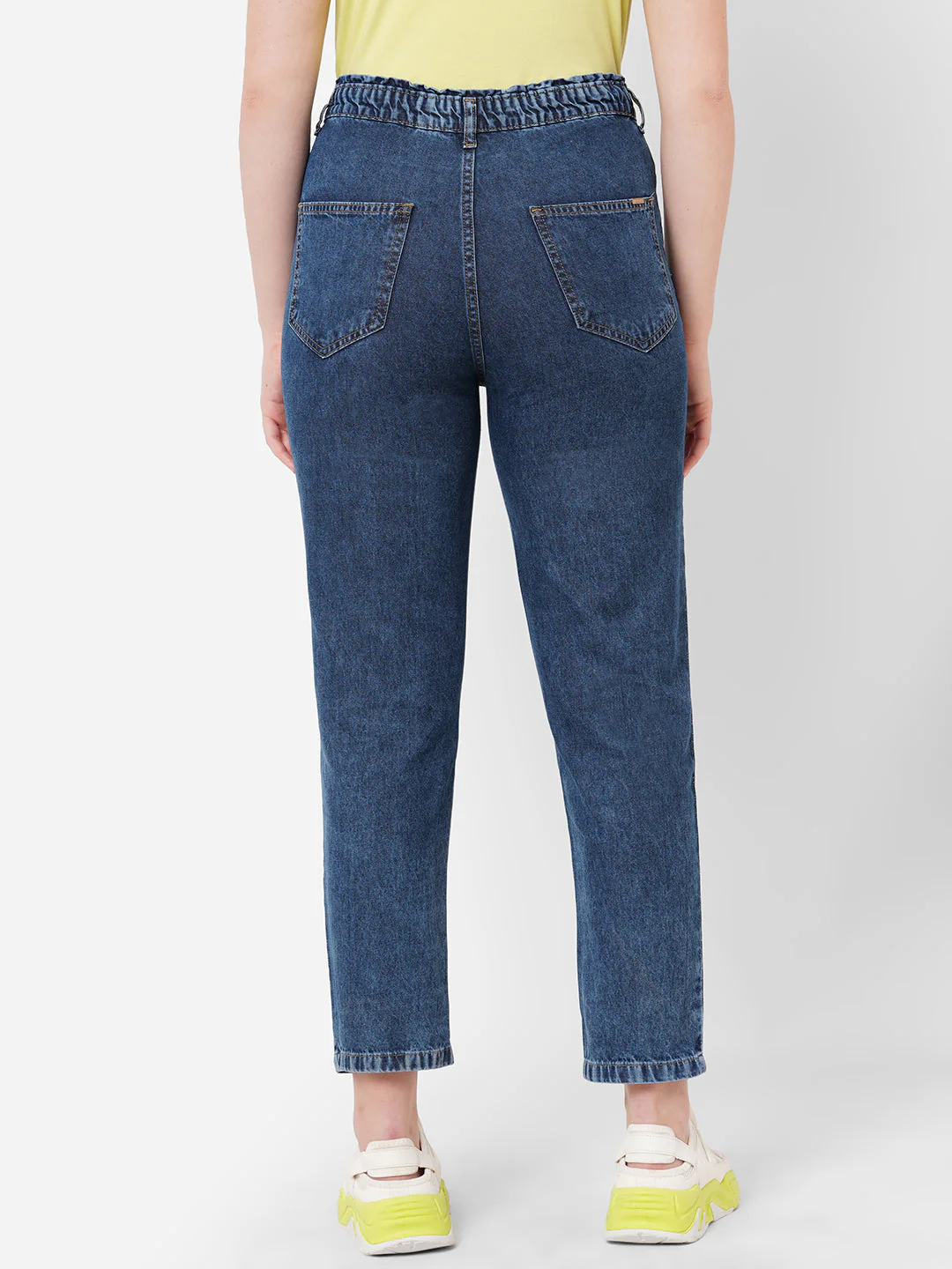 Women High-Rise Baggy Fit Jeans - Image 3
