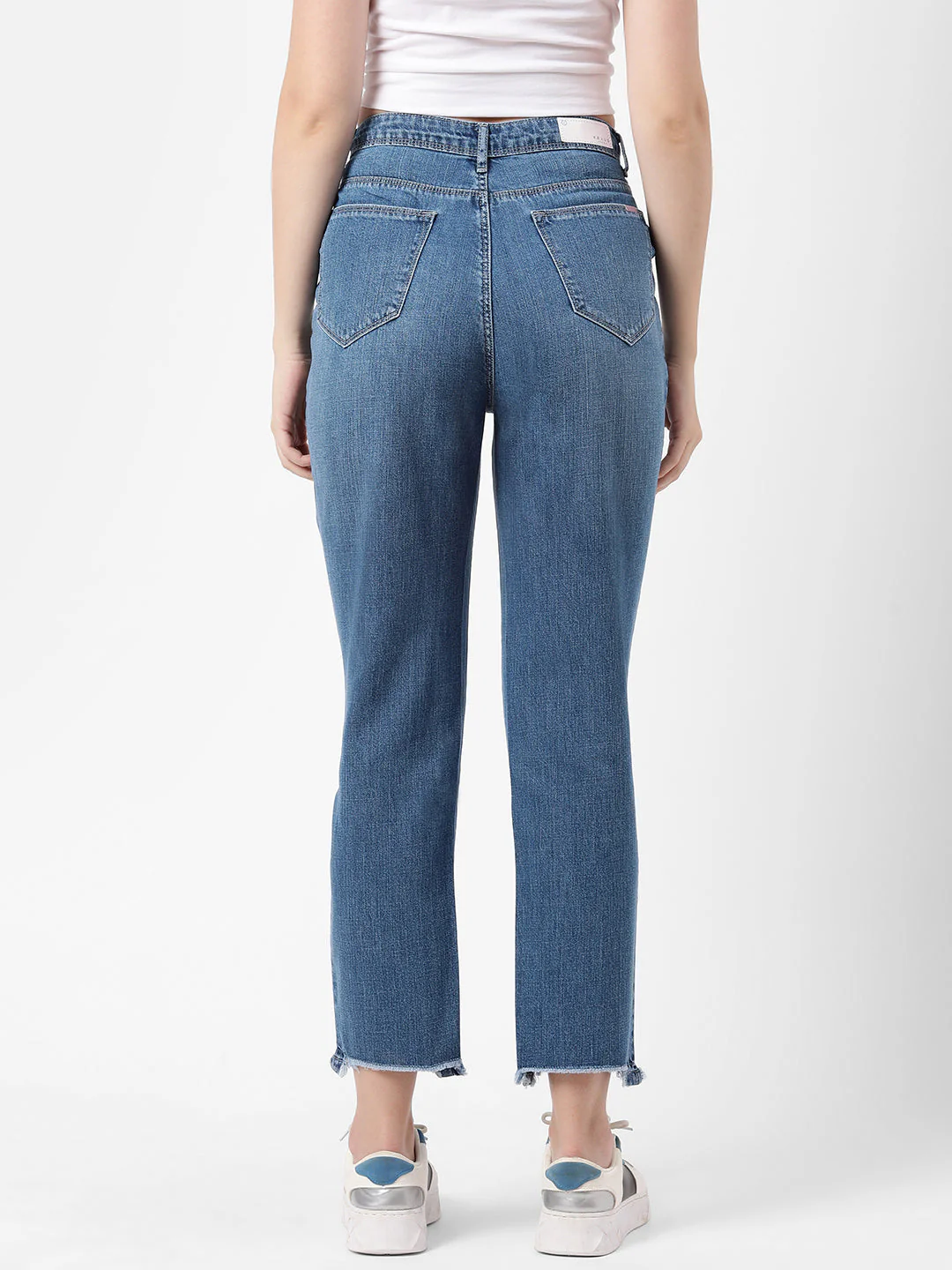 Women High-Rise Baggy Fit Jeans - Image 3