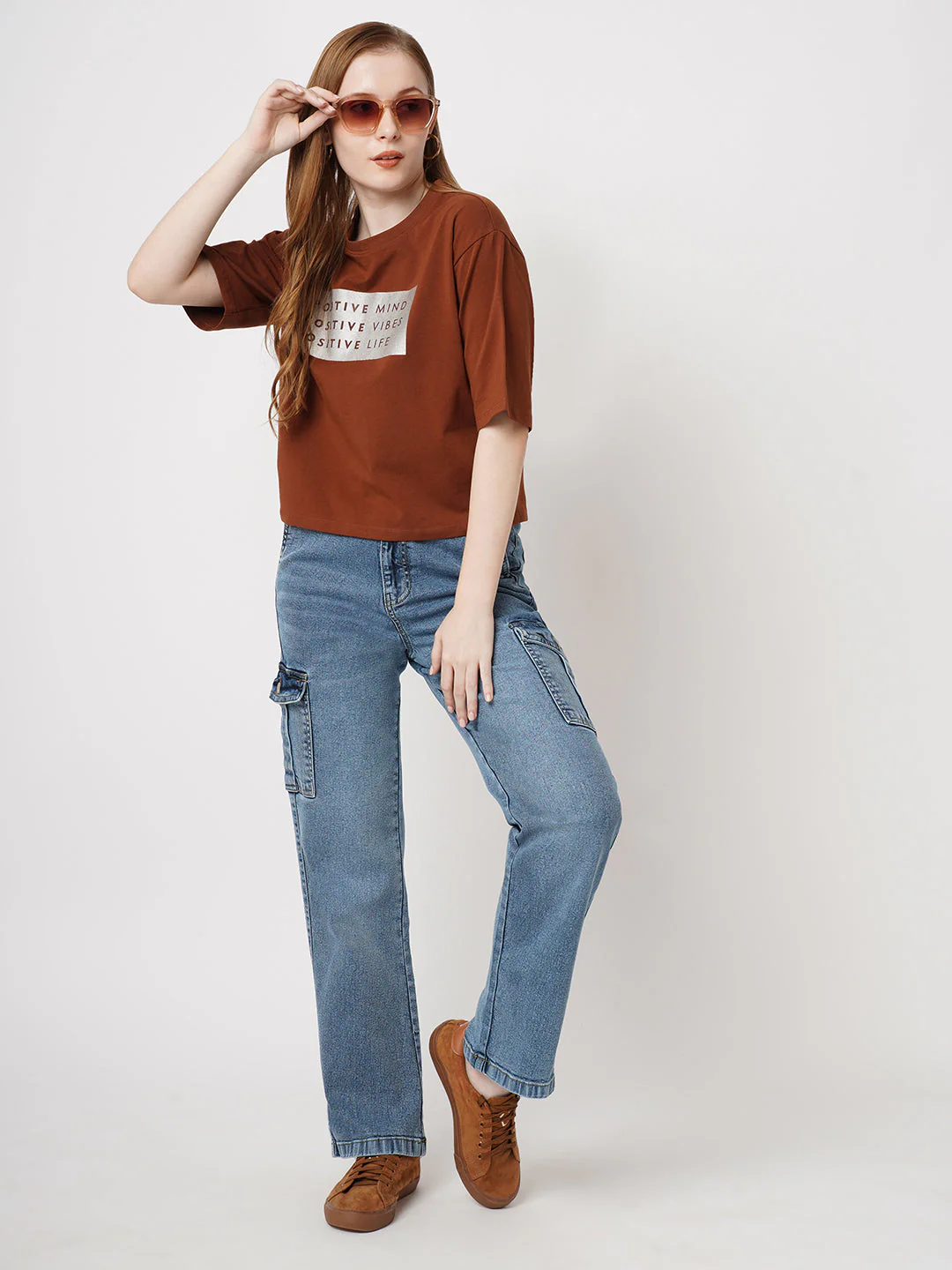 Women High-Rise Cargo Cargo - Image 4