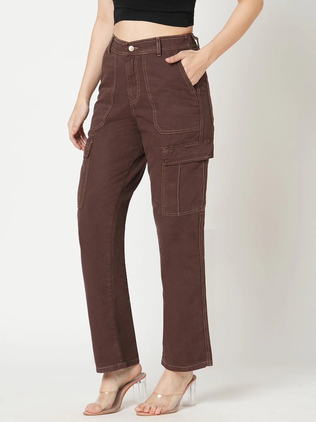 Women High-Rise Cargo - Image 5