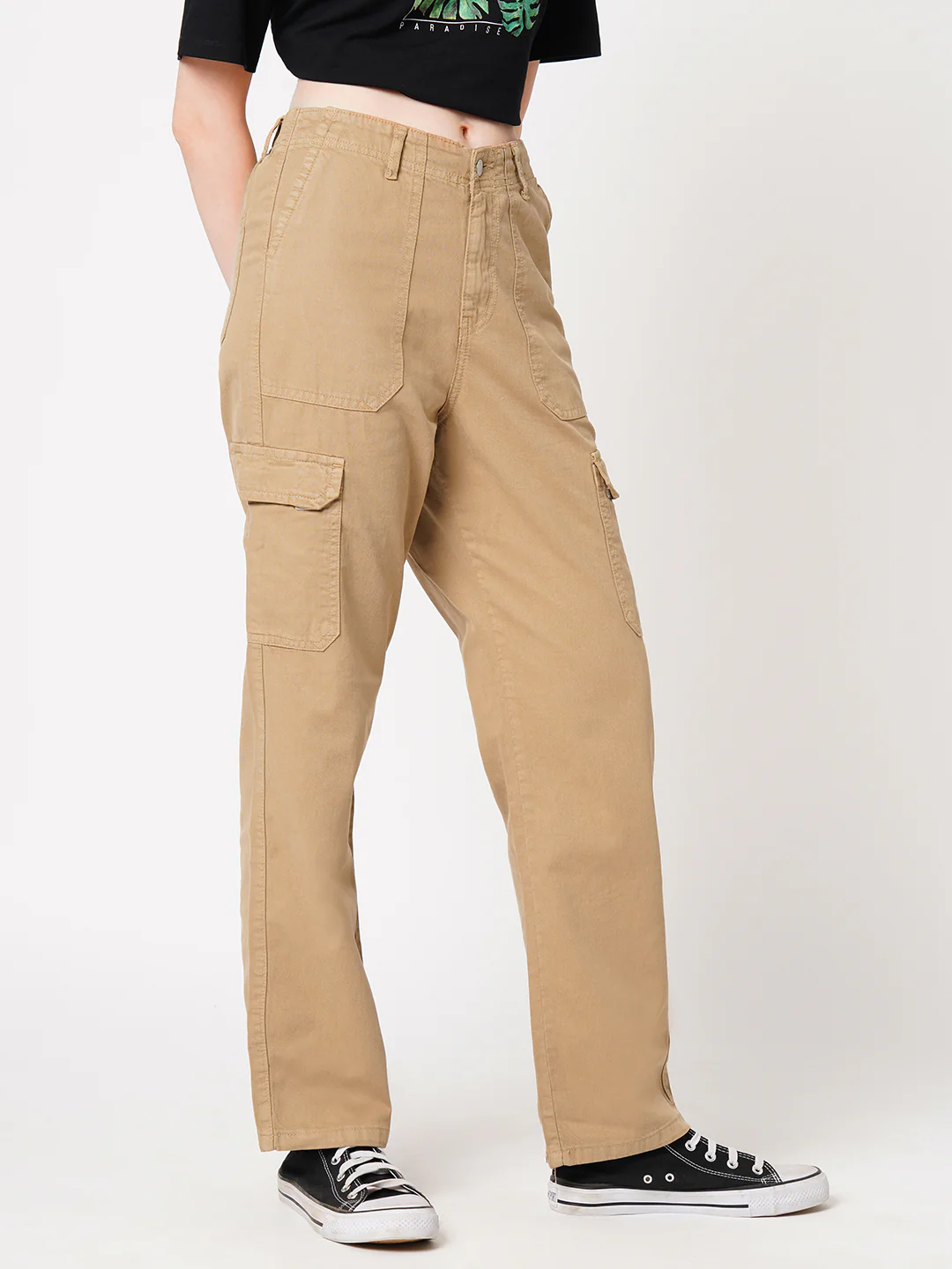 Women High-Rise Cargo - Image 5
