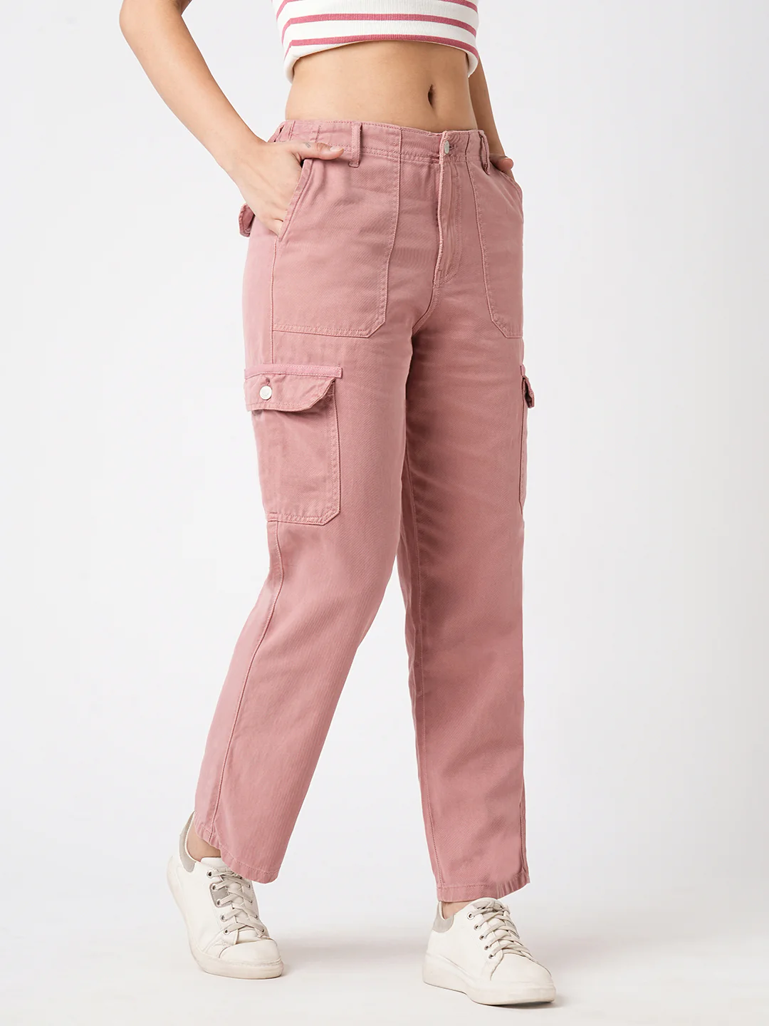 Women High-Rise Cargo - Image 5