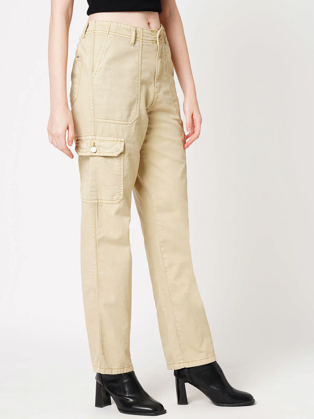 Women High-Rise Cargo - Image 5