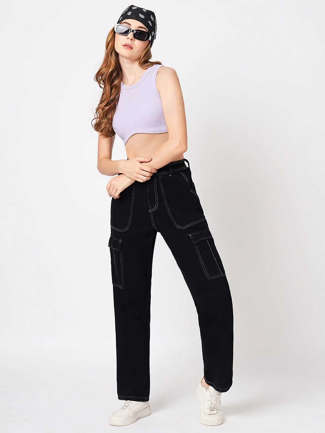 Women High-Rise Cargo - Image 4