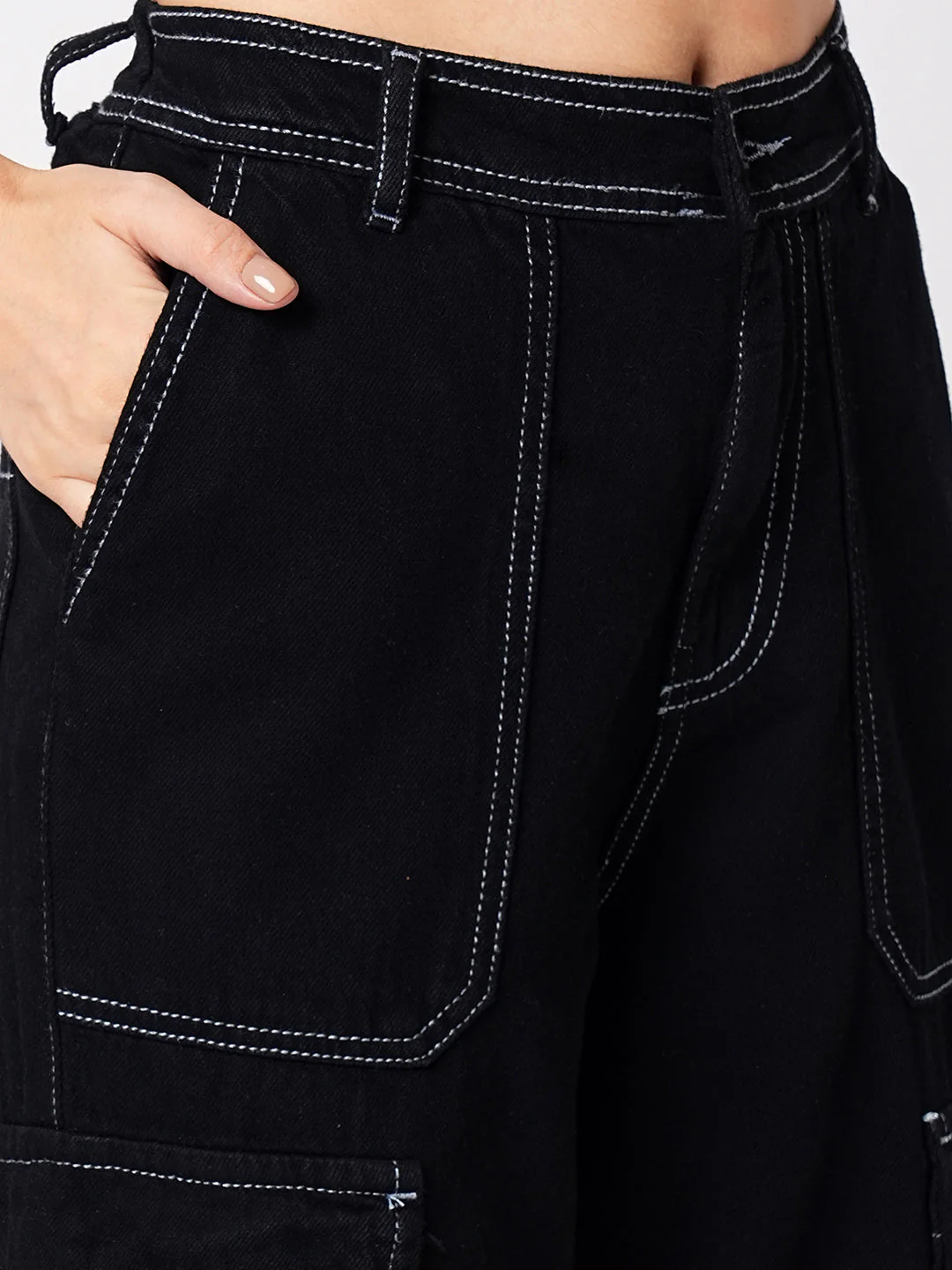 Women High-Rise Cargo - Image 5