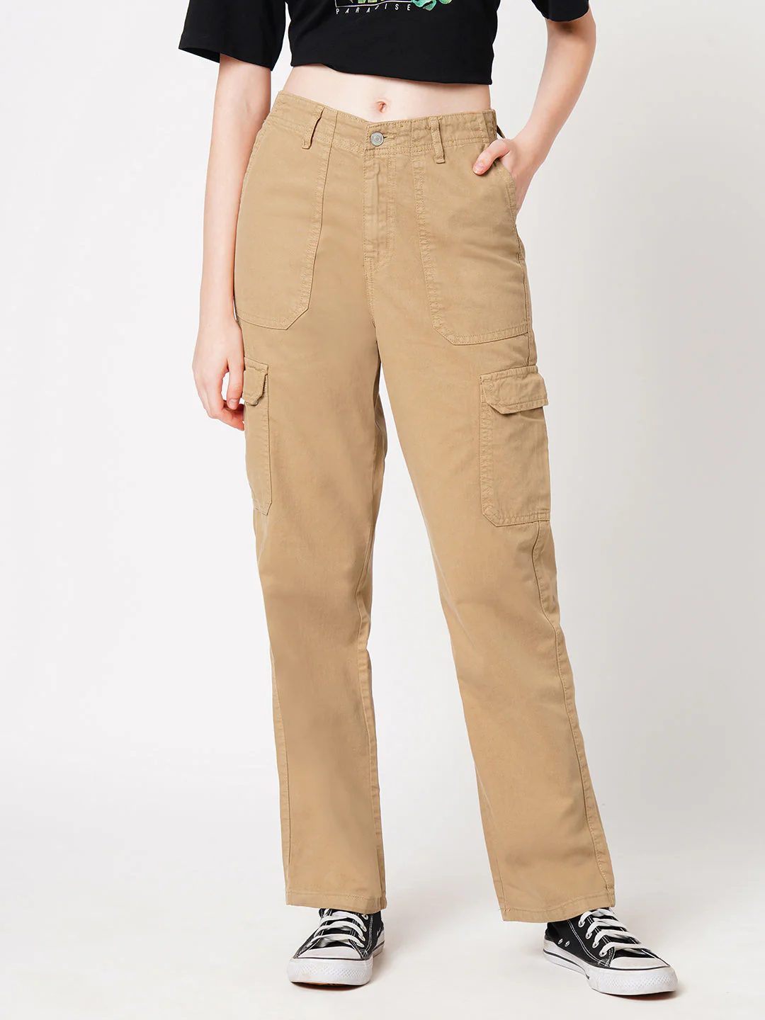 Women High-Rise Cargo - Image 2