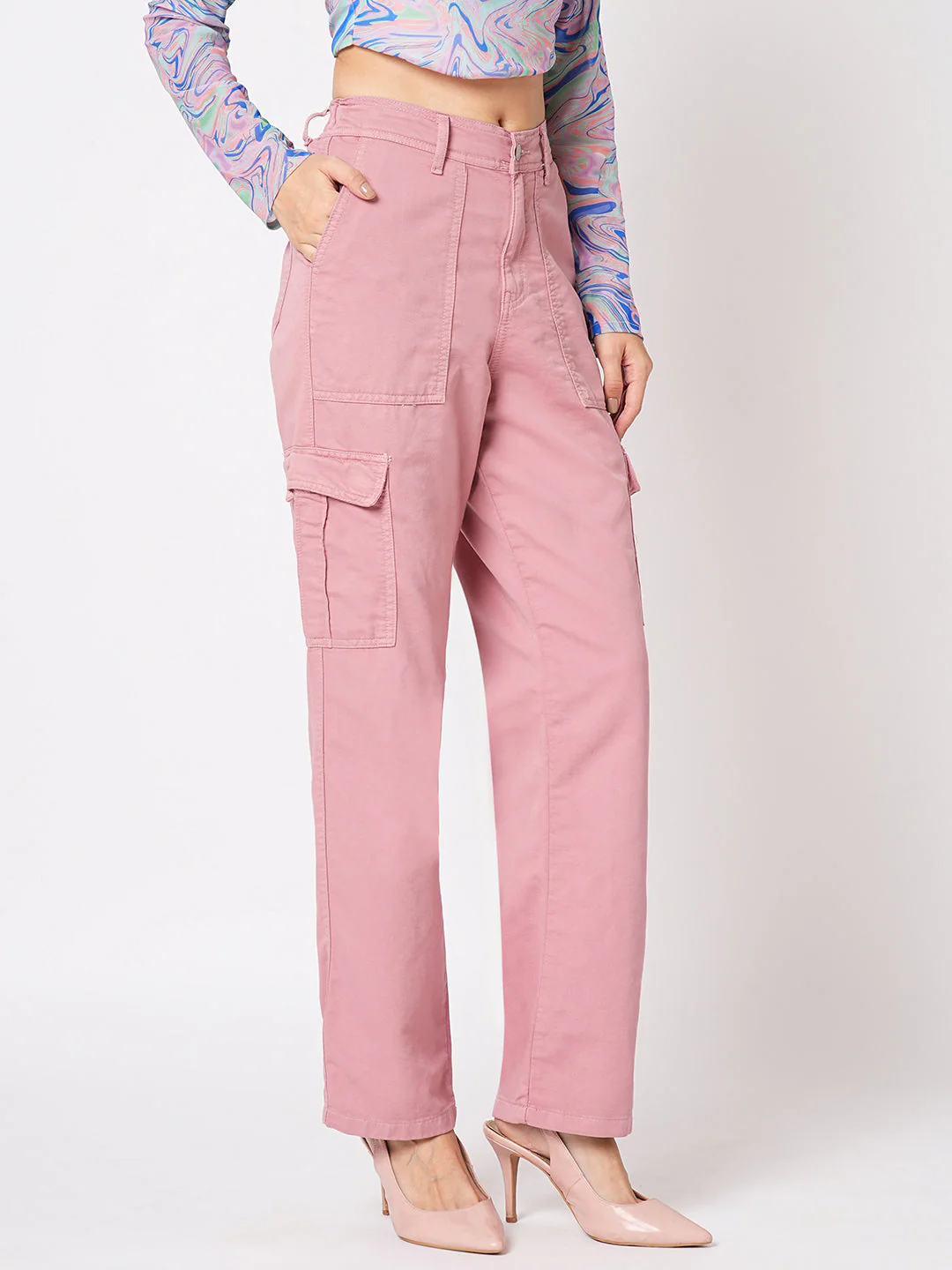 Women High-Rise Cargo - Image 5
