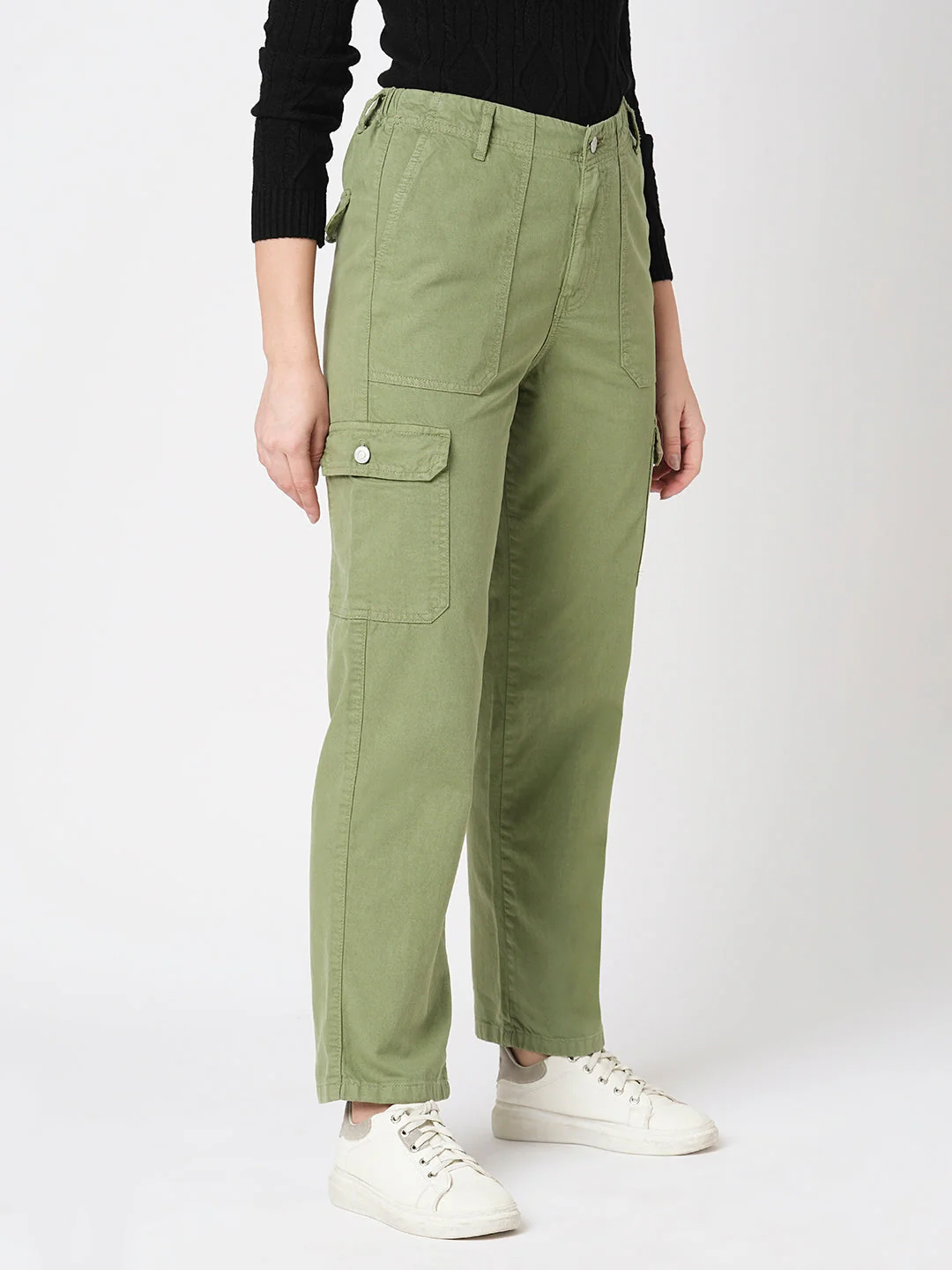 Women High-Rise Cargo - Image 5
