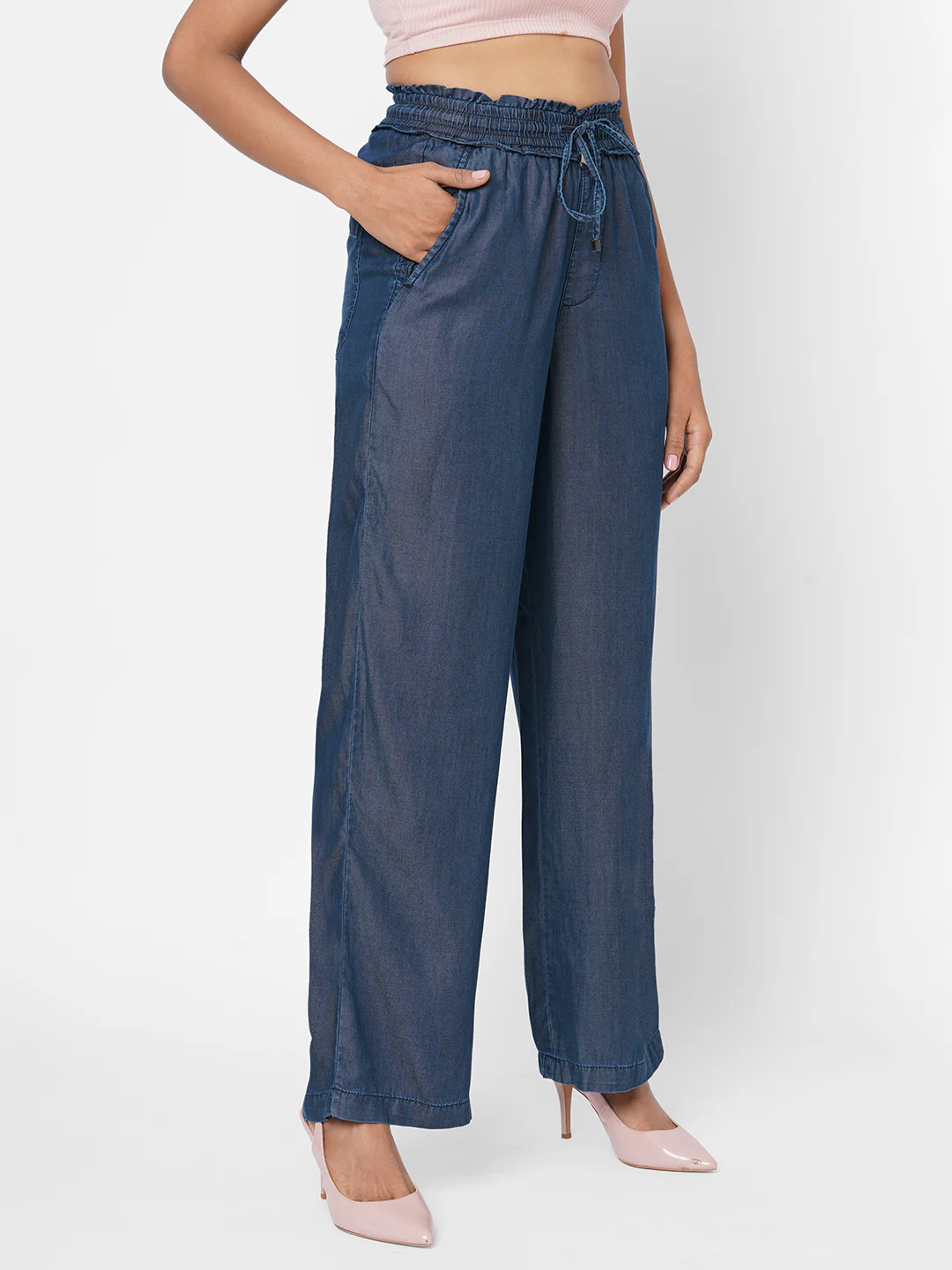 Women High-Rise Comfort Fit Culottes - Image 5