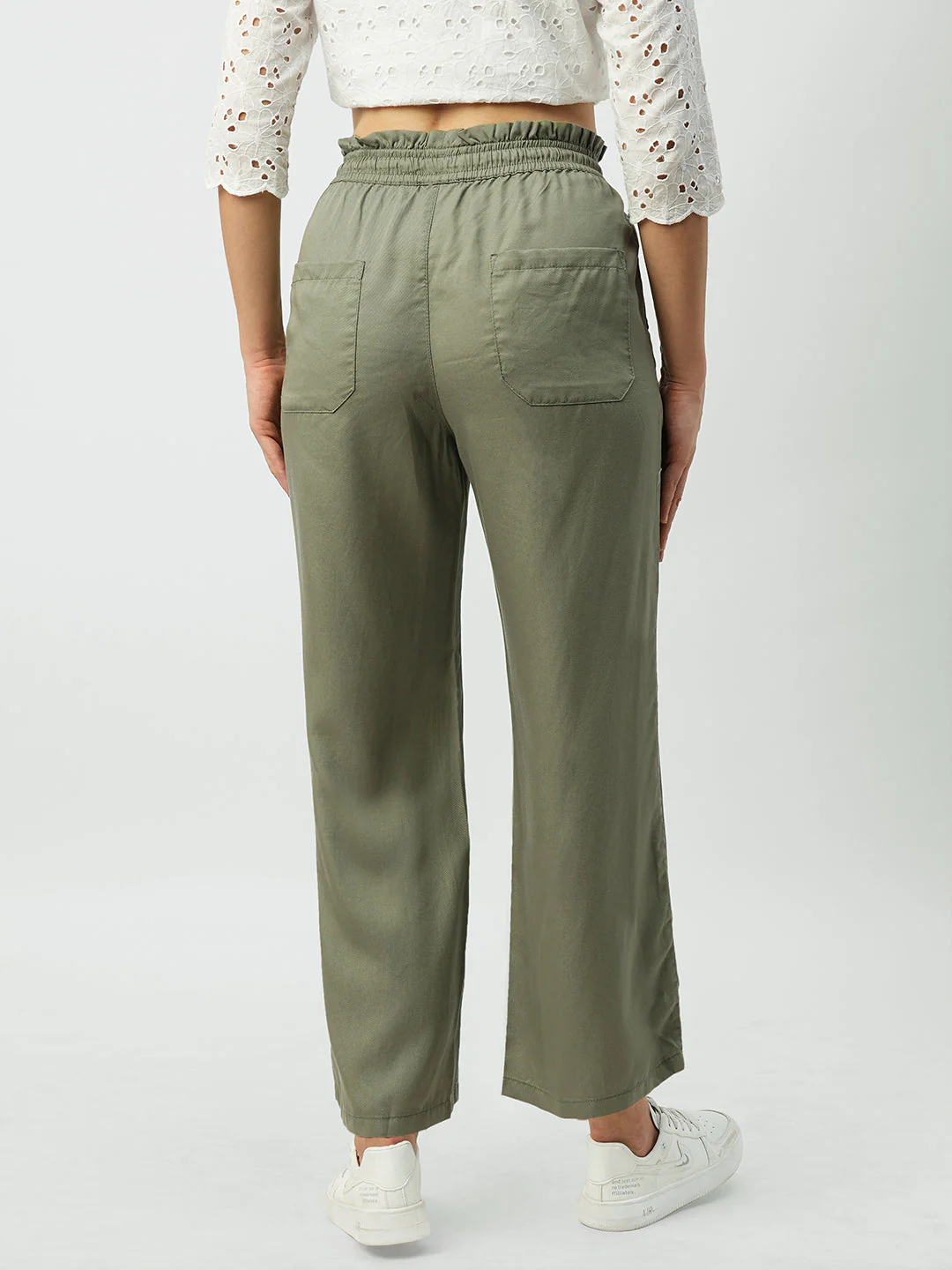 Women High-Rise Comfort Fit Culottes - Image 3