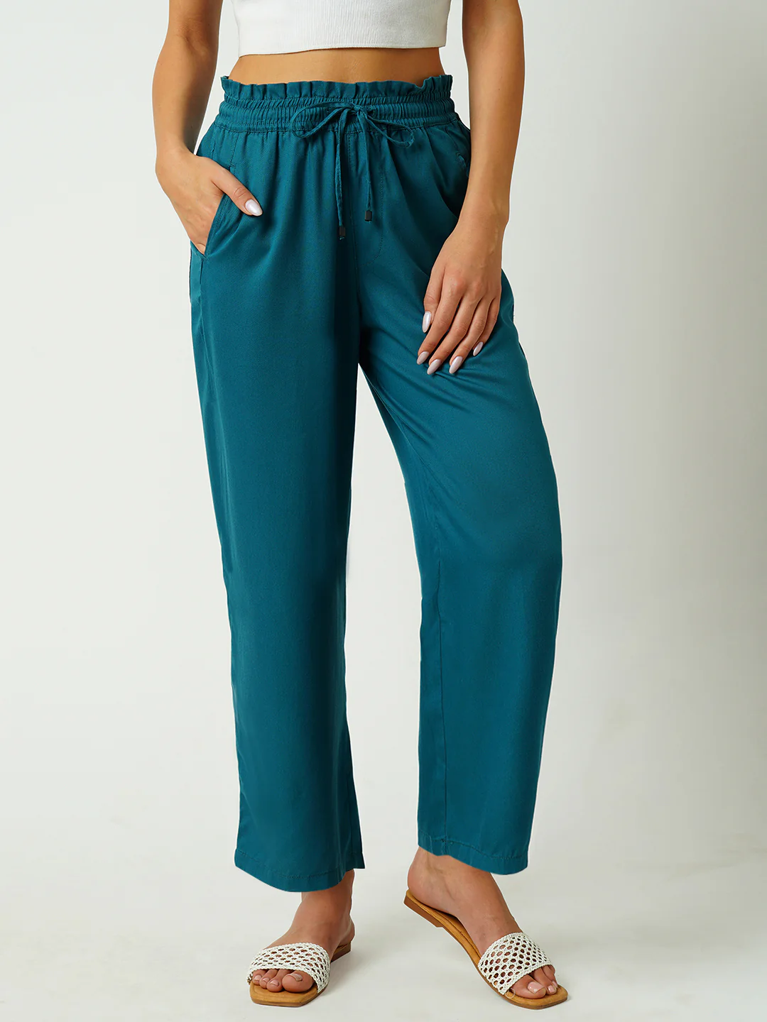 Women High-Rise Culottes - Image 2
